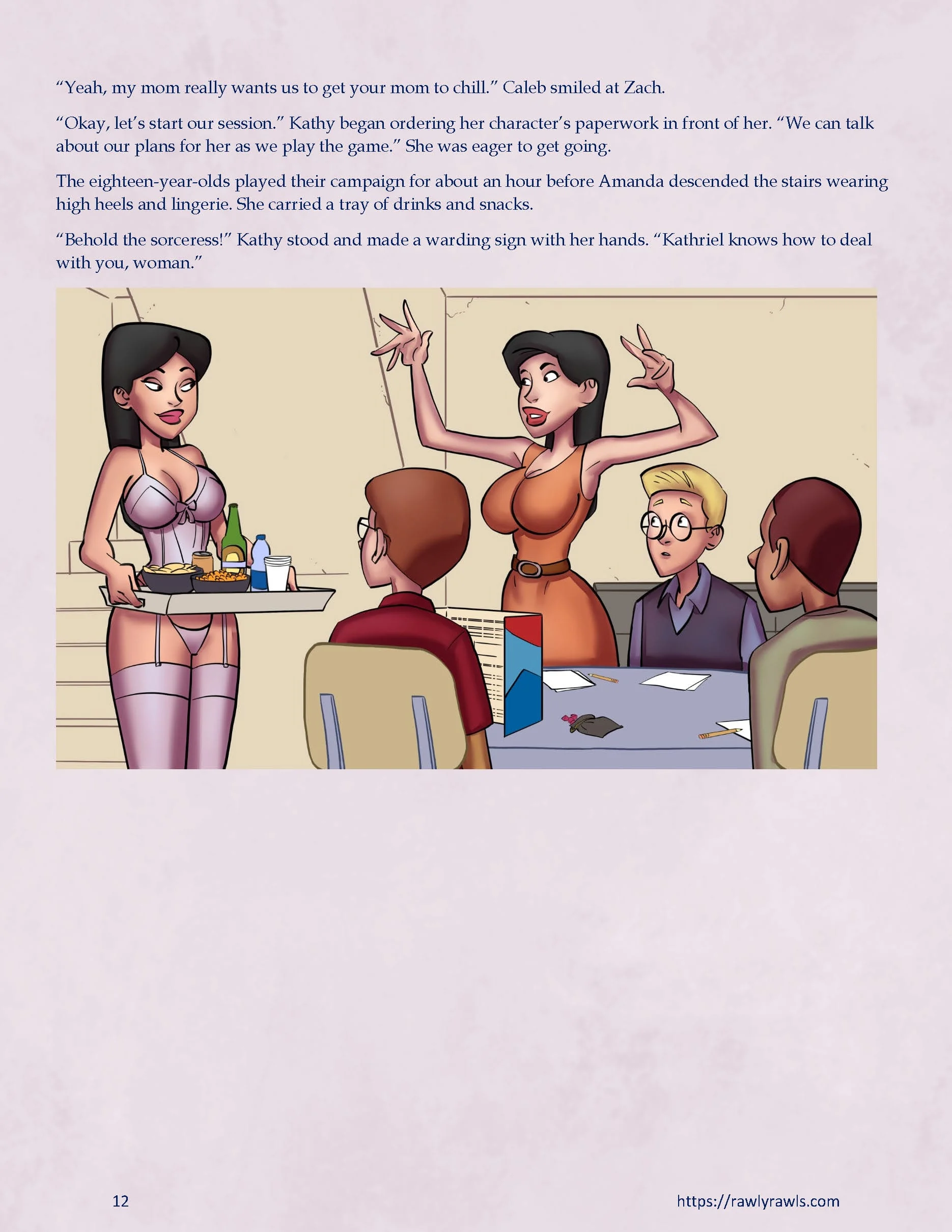 Inevitable [SeventeenSam , RawlyRawls] - Chapter 18 — Page 12