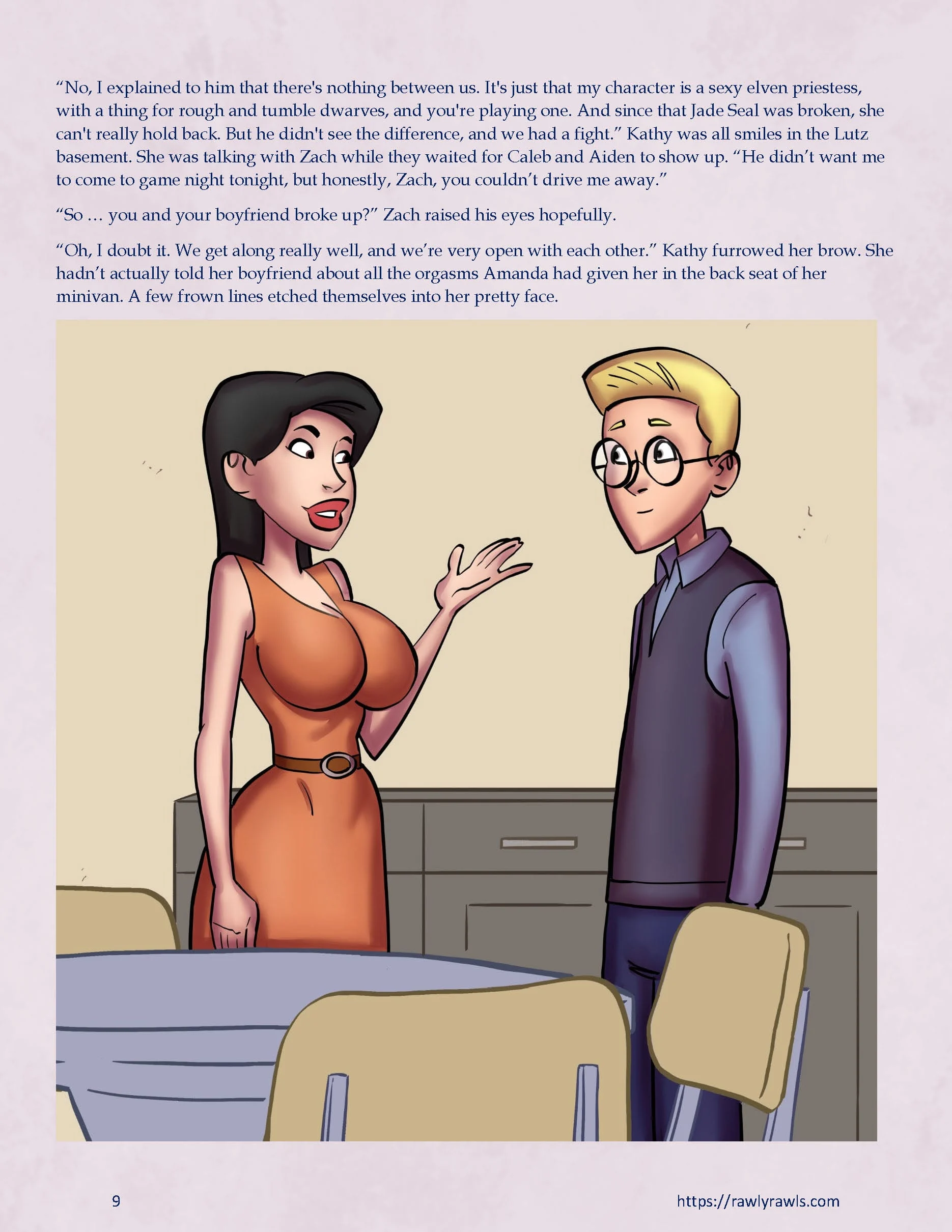 Inevitable [SeventeenSam , RawlyRawls] - Chapter 18 — Page 9