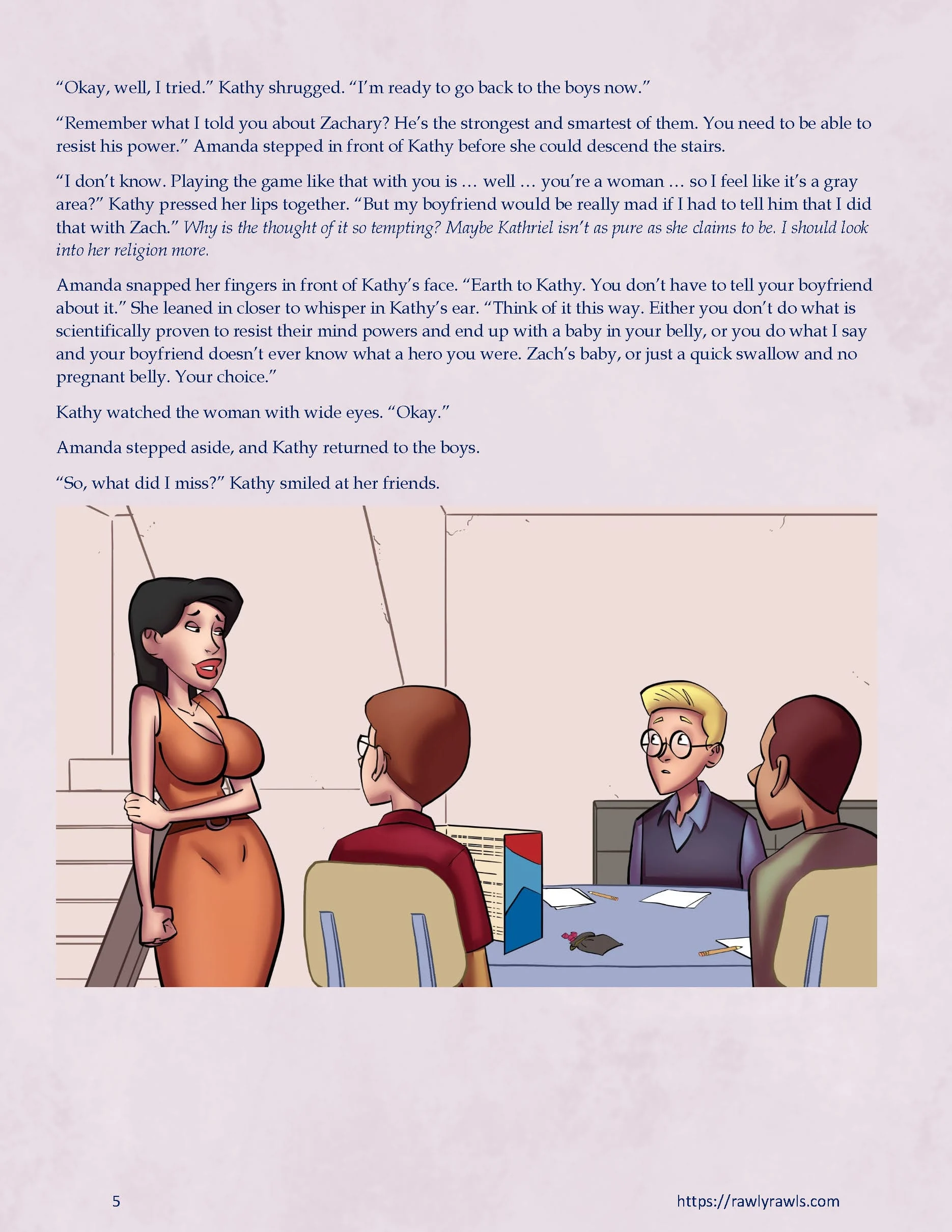Inevitable [SeventeenSam , RawlyRawls] - Chapter 19 — Page 5