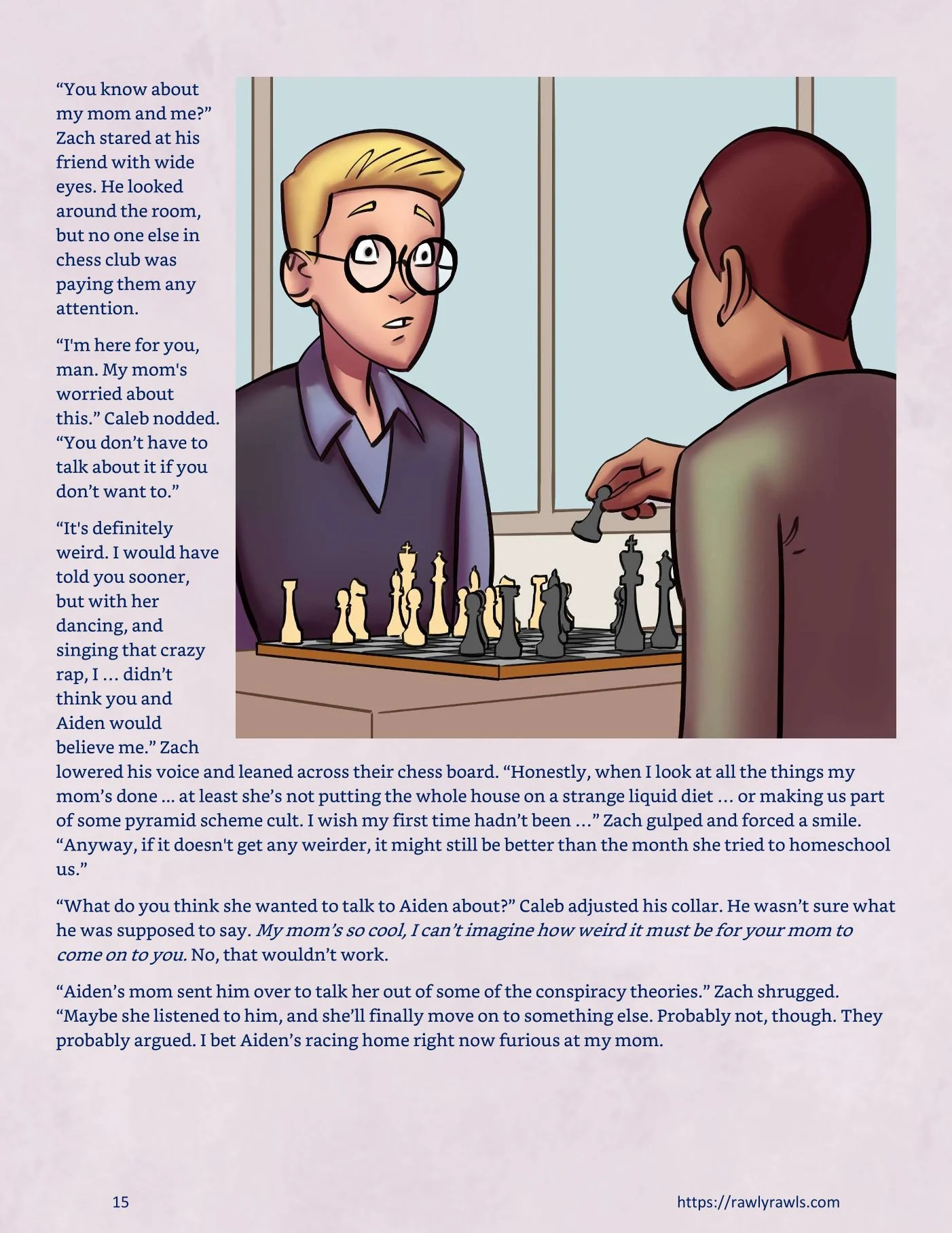 Inevitable [SeventeenSam , RawlyRawls] - Chapter 8 — Page 15