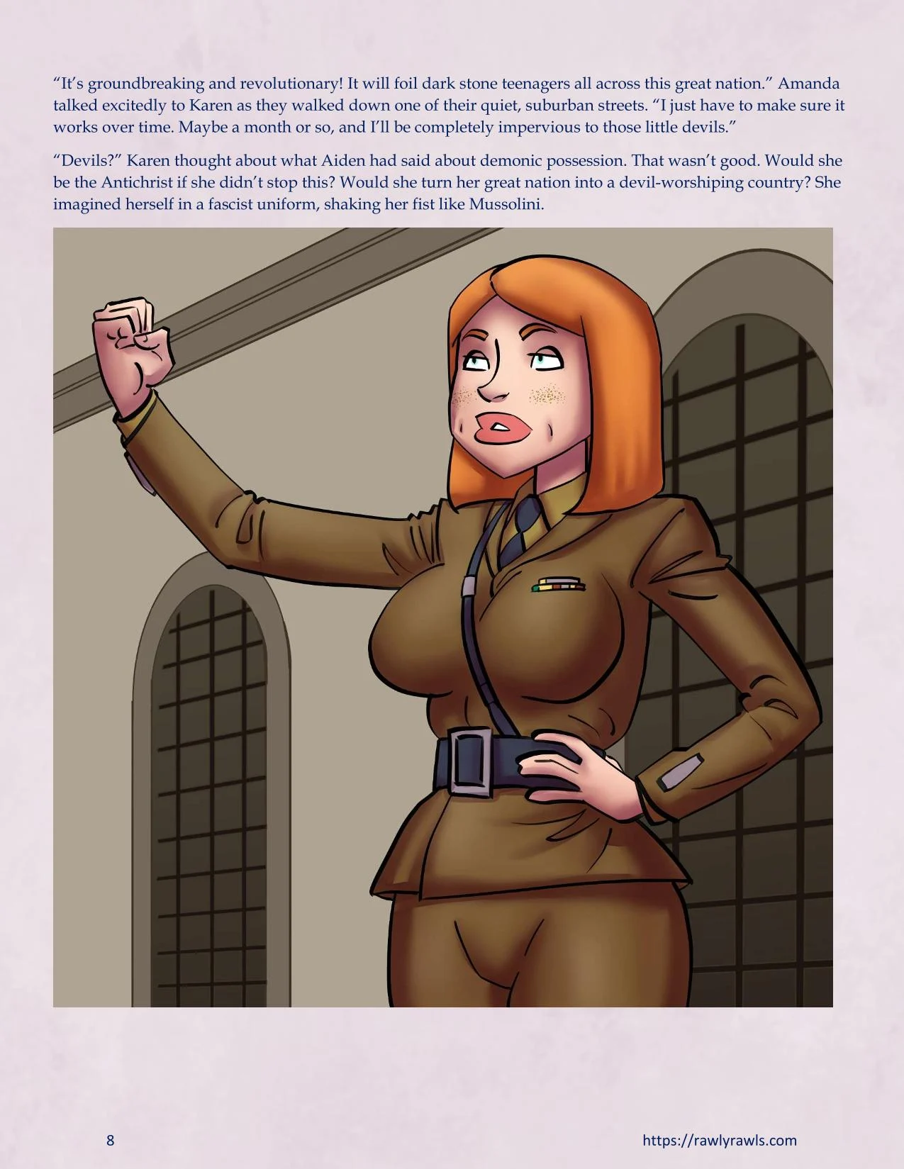 Inevitable [SeventeenSam , RawlyRawls] - Chapter 10 — Page 8