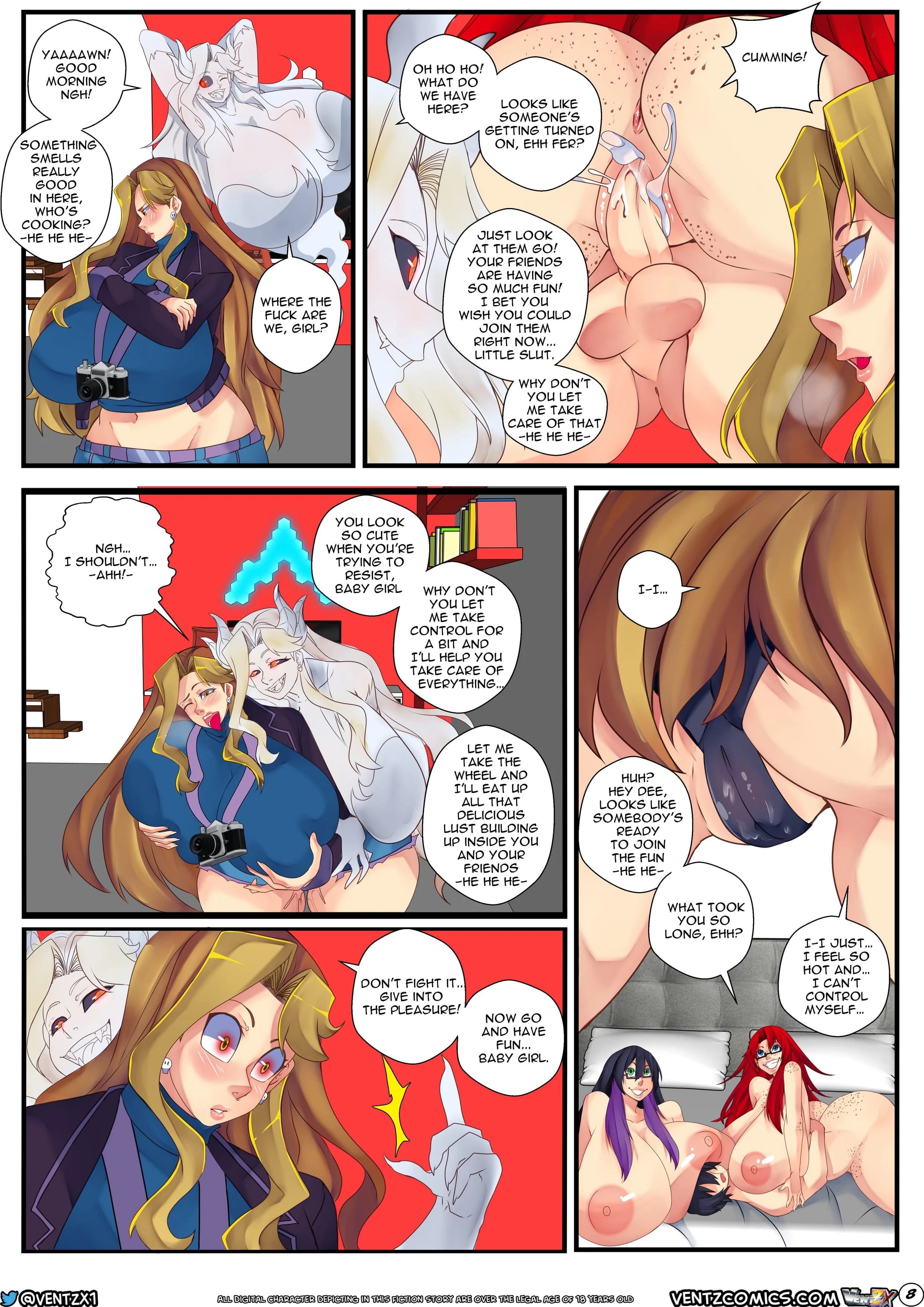 Naughty New Year’s Eve [Ventz Comics] - Chapter 1 — Page 10