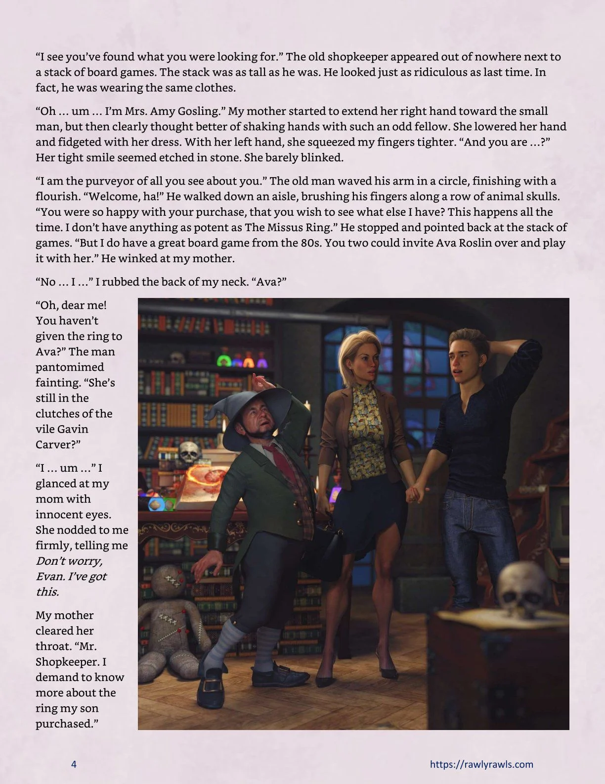 The Missus Ring [Lexx228 , RawlyRawls] - Chapter 5 — Page 4