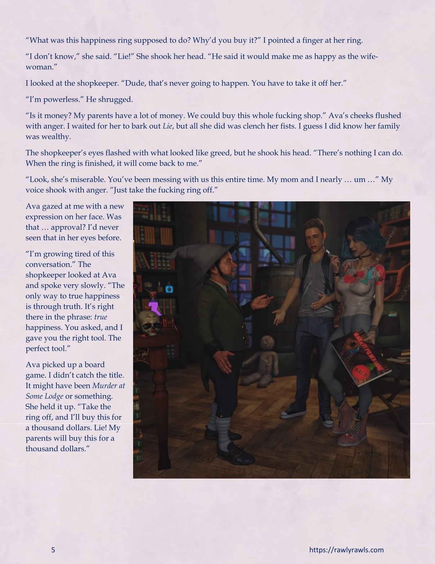 The Missus Ring [Lexx228 , RawlyRawls] - Chapter 32 — Page 5