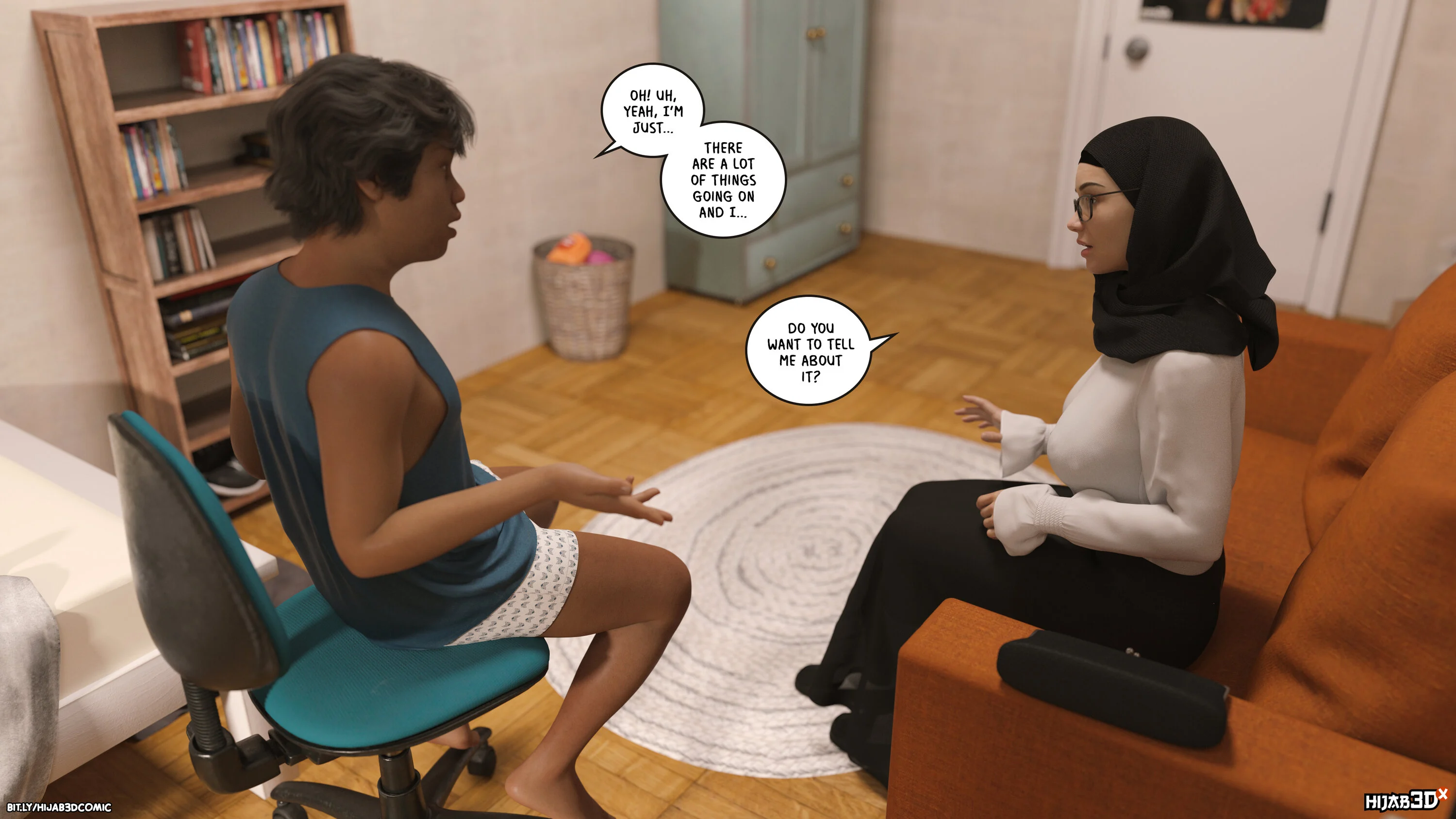 Alpha [LoseKorntrol , Hijab 3DX] - Chapter 4 — Page 62