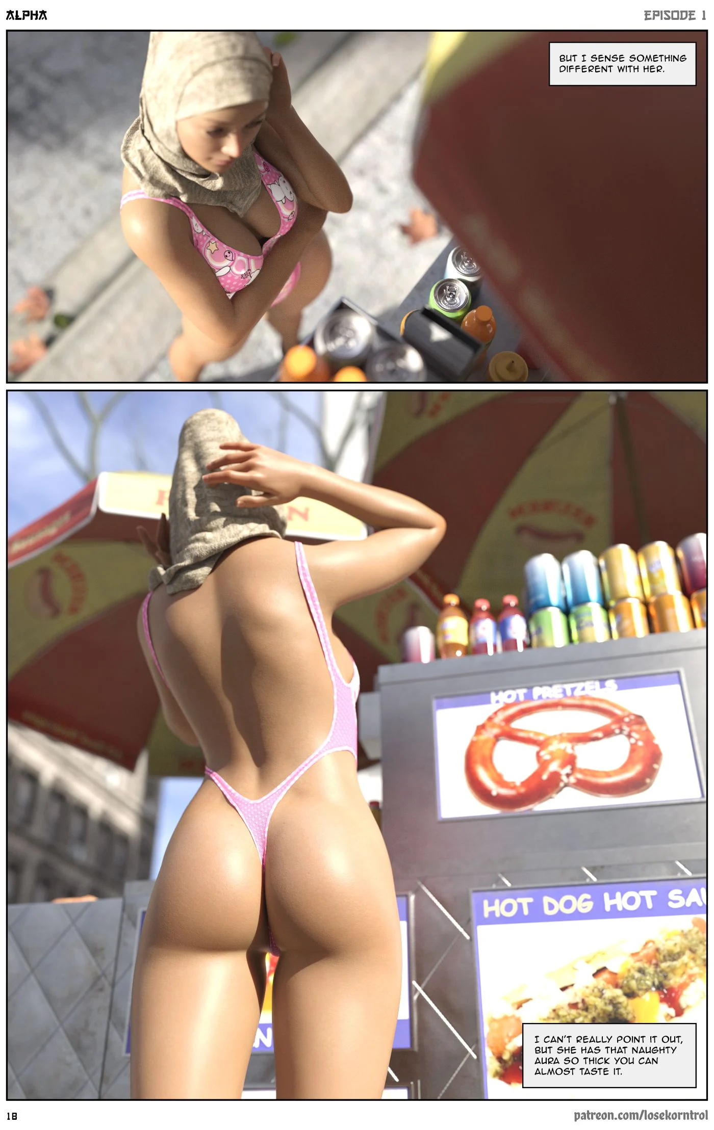 Alpha [LoseKorntrol , Hijab 3DX] - Chapter 1 — Page 18