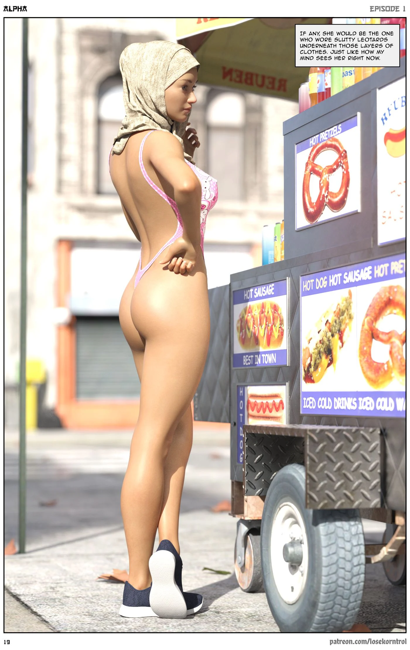 Alpha [LoseKorntrol , Hijab 3DX] - Chapter 1 — Page 19