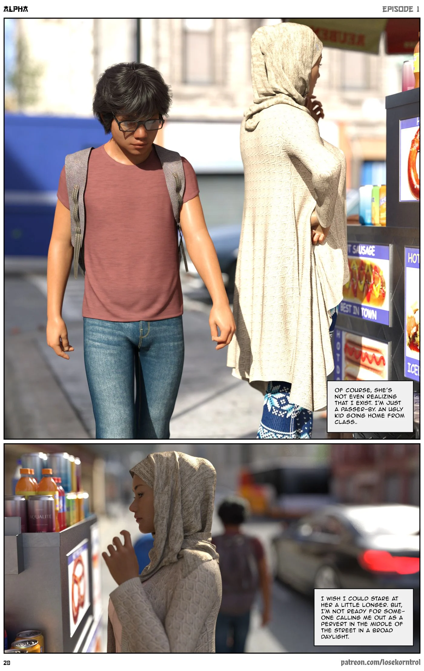 Alpha [LoseKorntrol , Hijab 3DX] - Chapter 1 — Page 20