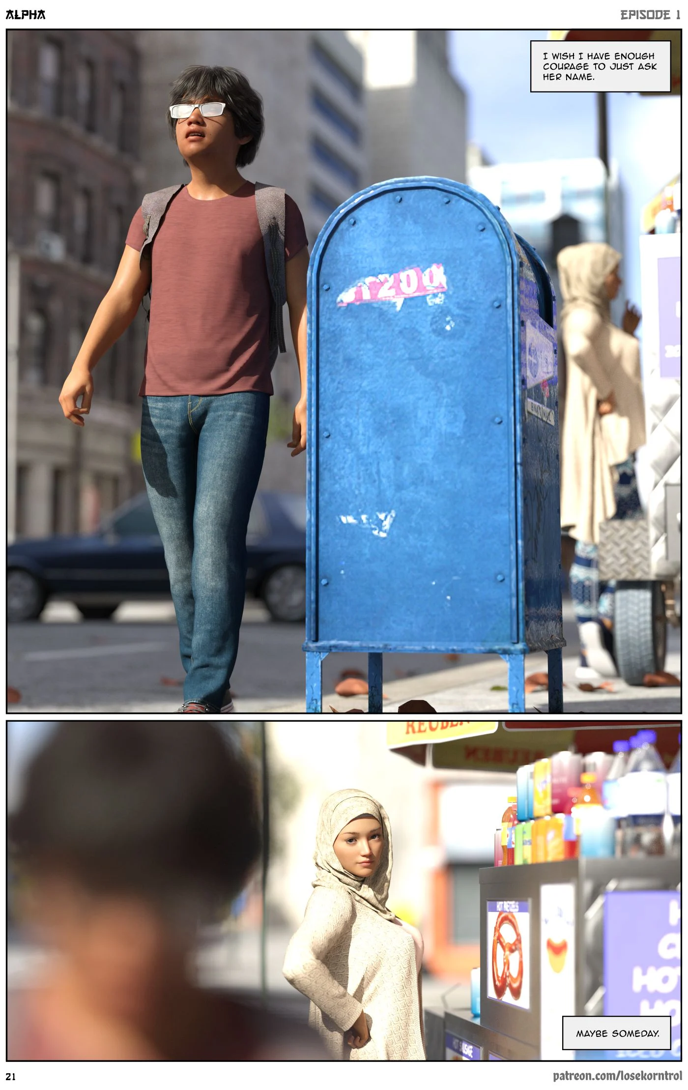 Alpha [LoseKorntrol , Hijab 3DX] - Chapter 1 — Page 21