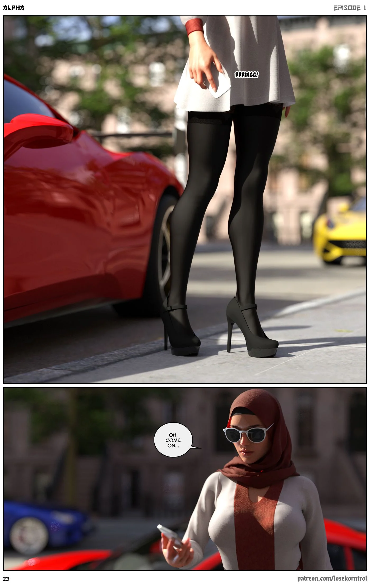 Alpha [LoseKorntrol , Hijab 3DX] - Chapter 1 — Page 23