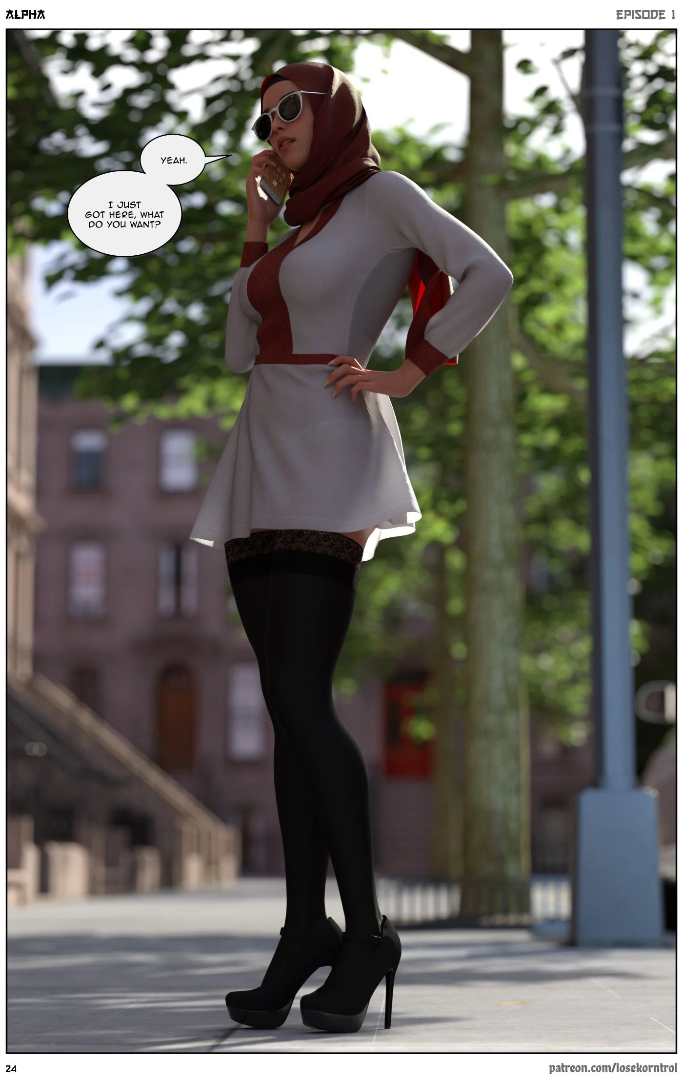 Alpha [LoseKorntrol , Hijab 3DX] - Chapter 1 — Page 24