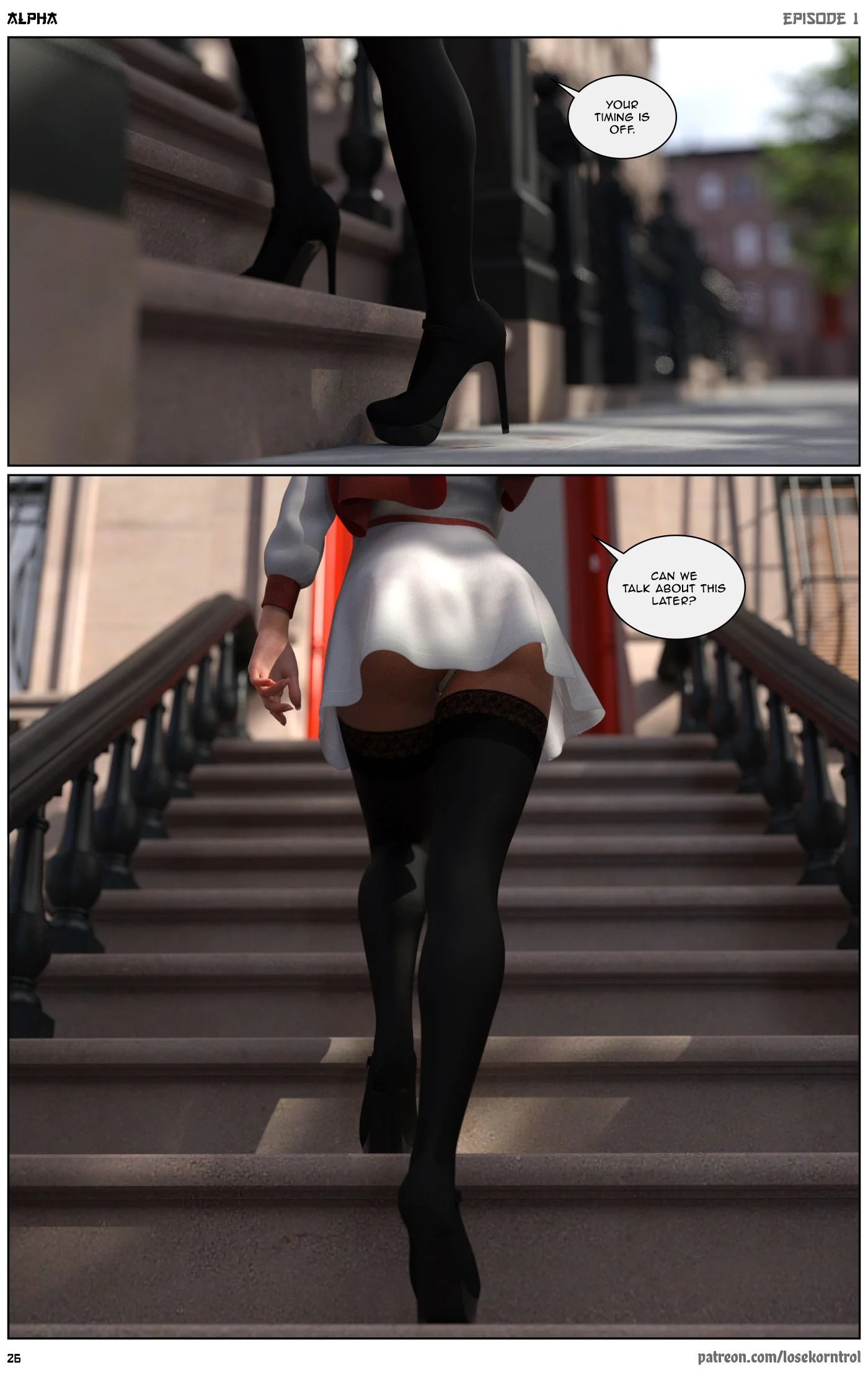 Alpha [LoseKorntrol , Hijab 3DX] - Chapter 1 — Page 26