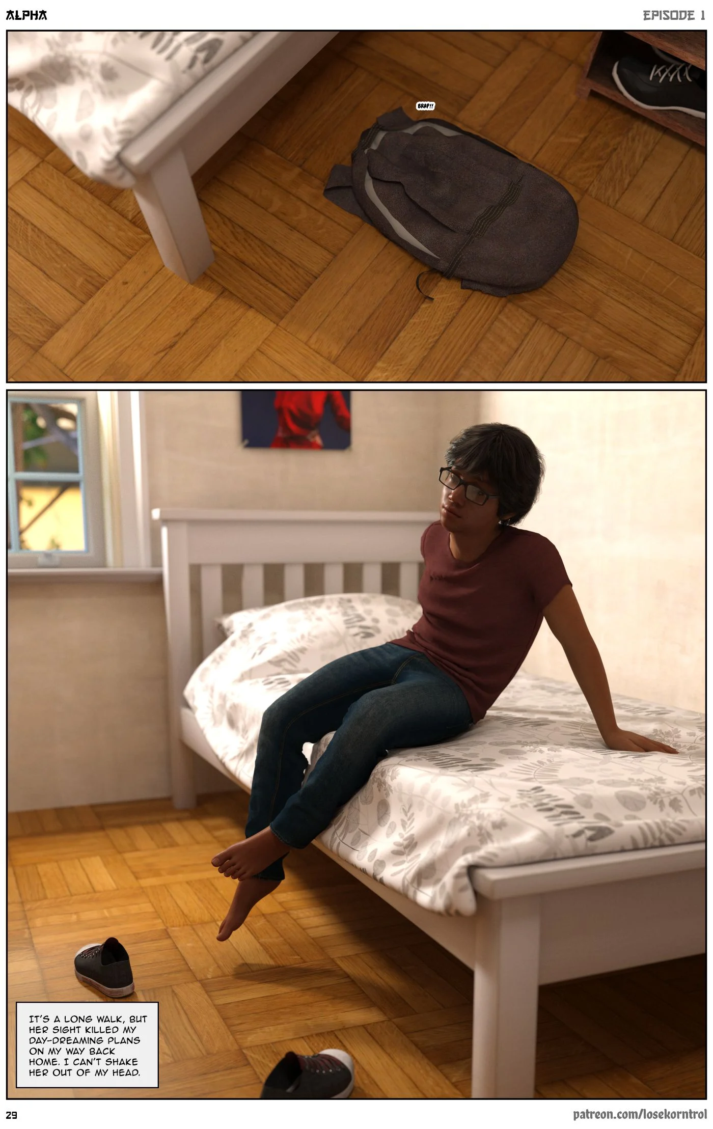Alpha [LoseKorntrol , Hijab 3DX] - Chapter 1 — Page 29