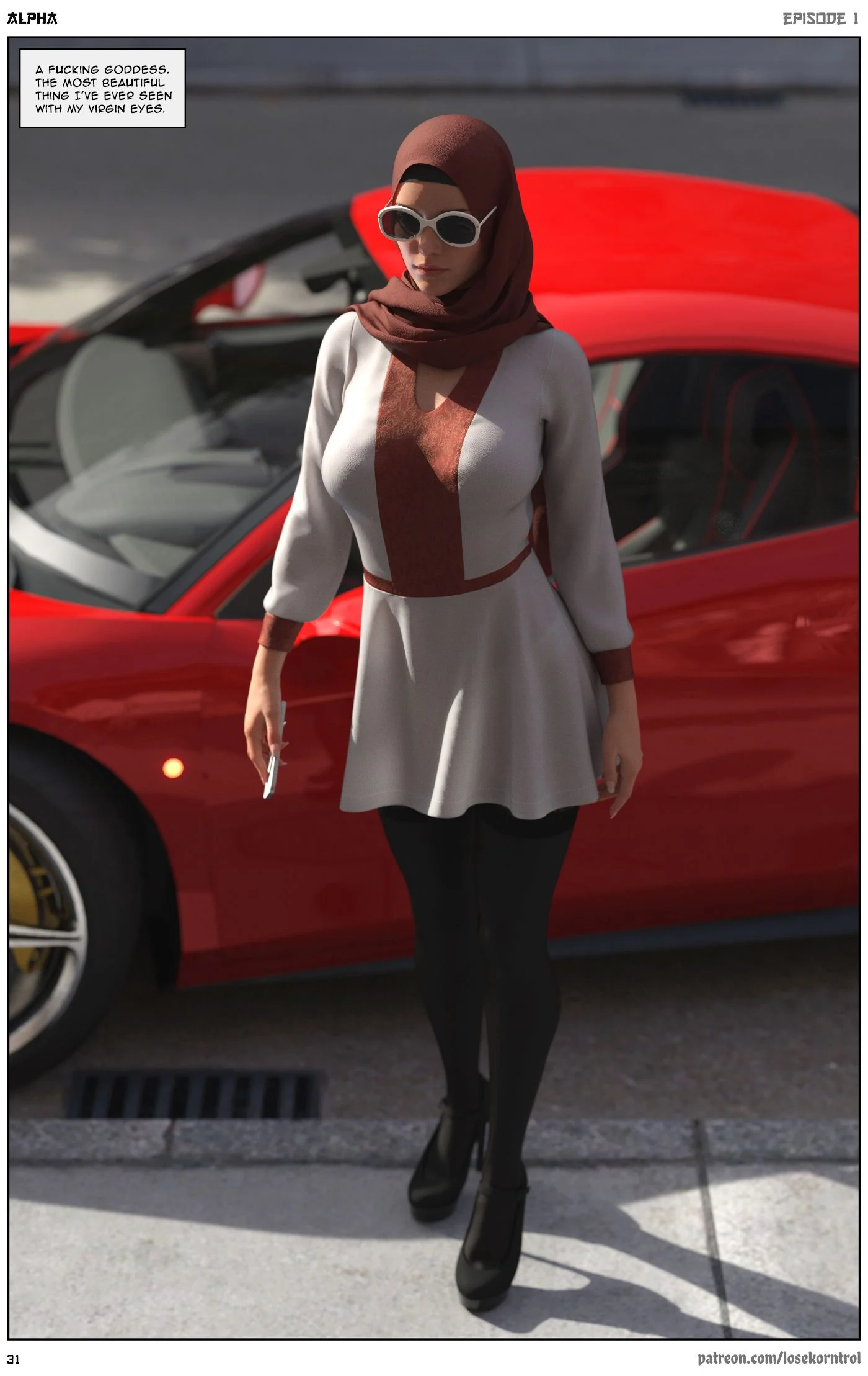 Alpha [LoseKorntrol , Hijab 3DX] - Chapter 1 — Page 31