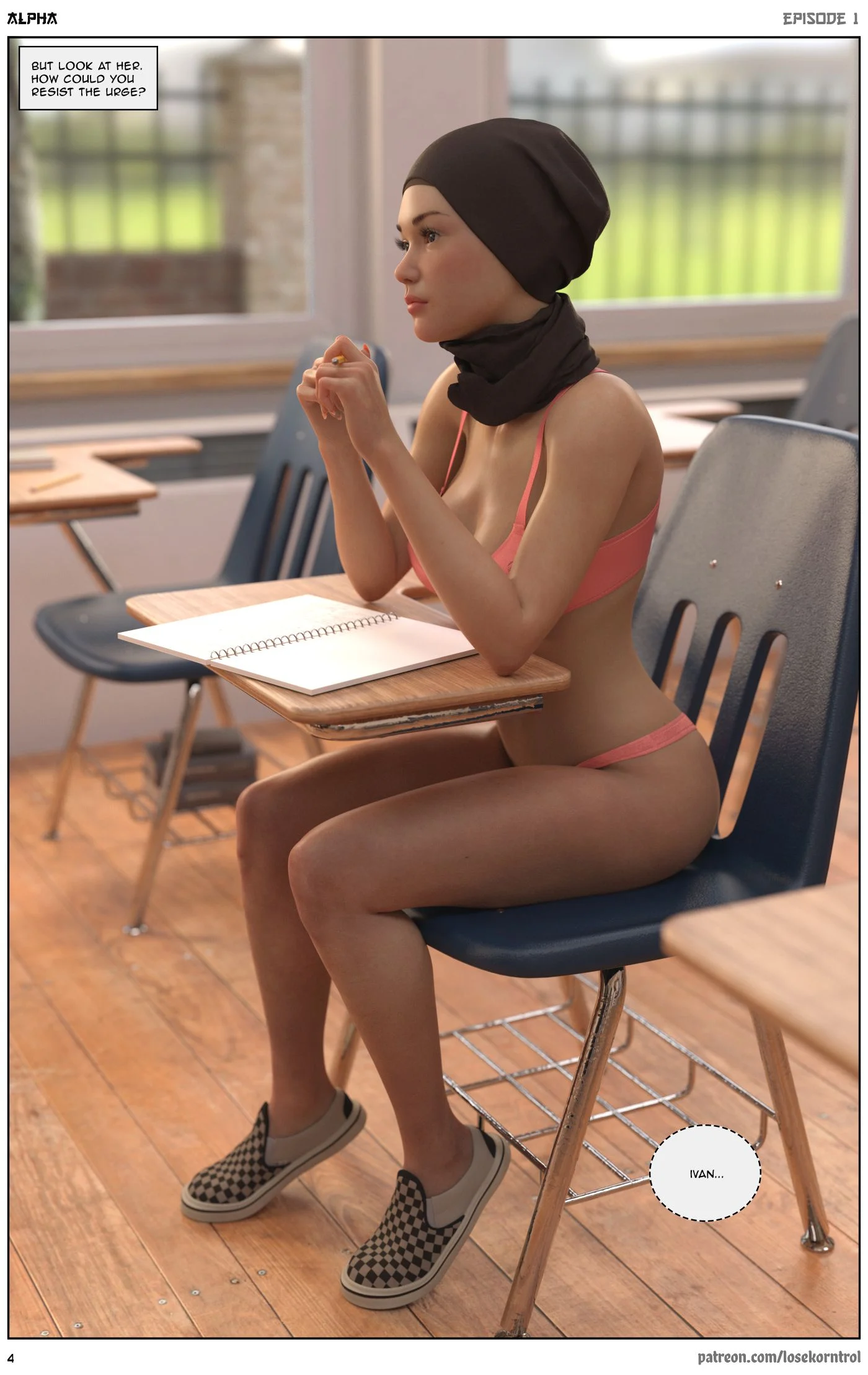 Alpha [LoseKorntrol , Hijab 3DX] - Chapter 1 — Page 4