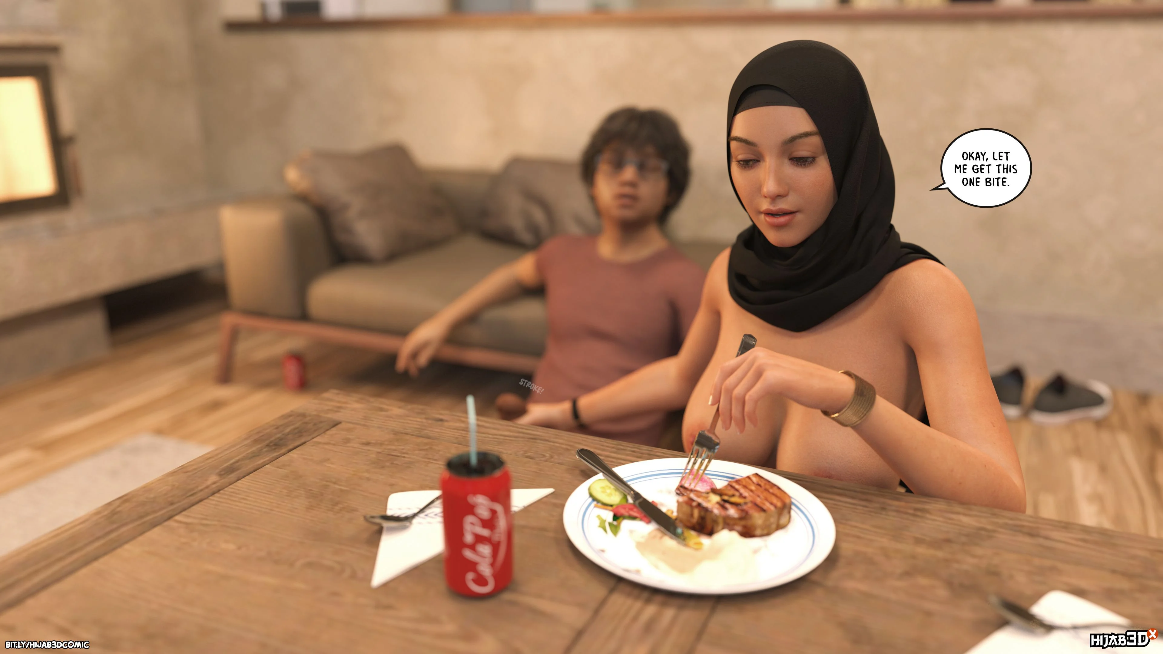 Alpha [LoseKorntrol , Hijab 3DX] - Chapter 3 — Page 35