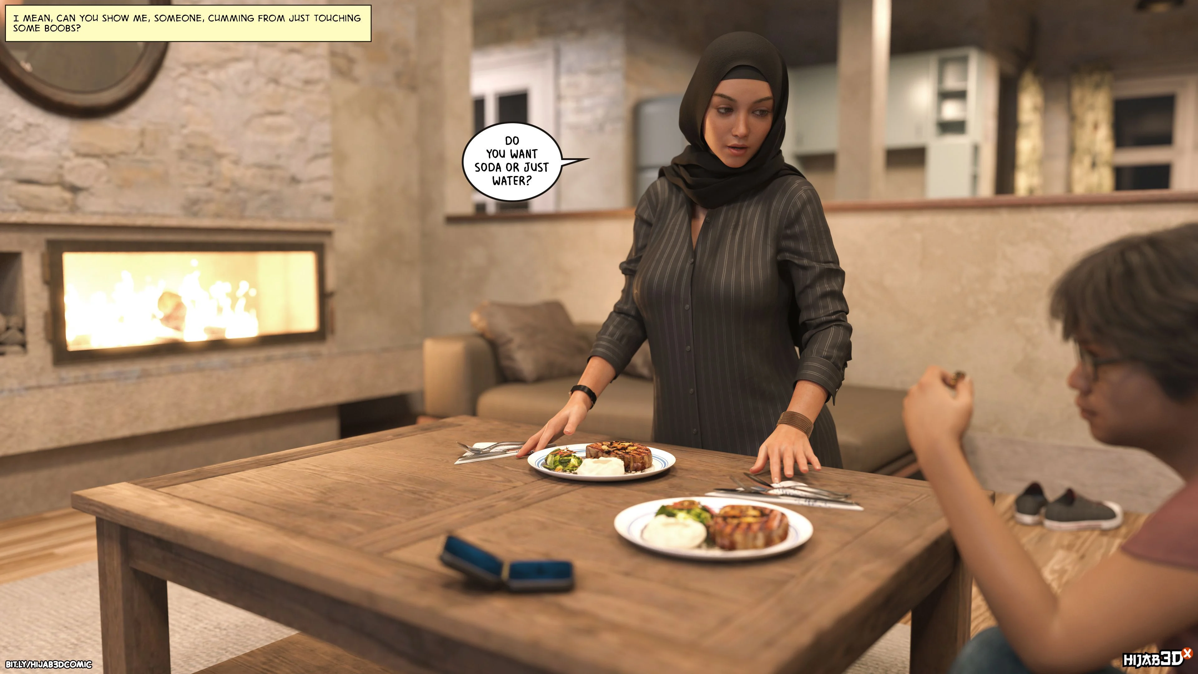 Alpha [LoseKorntrol , Hijab 3DX] - Chapter 3 — Page 4