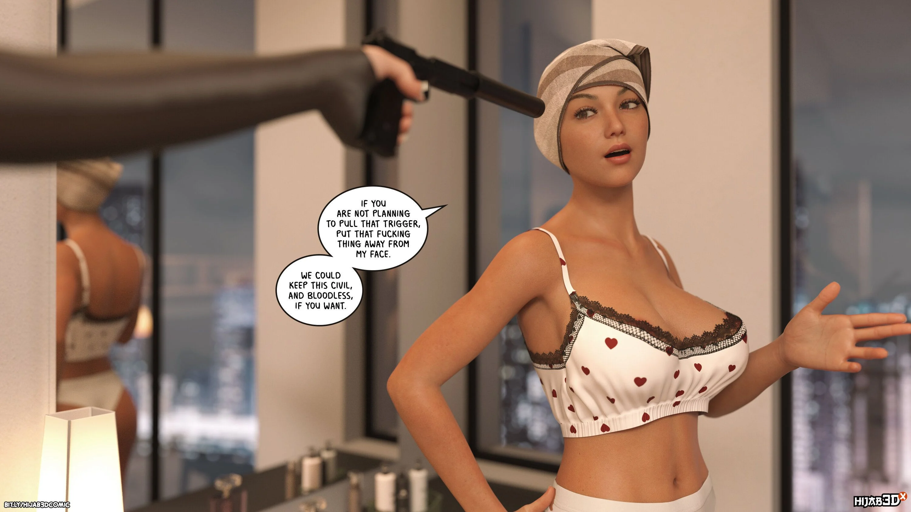 Alpha [LoseKorntrol , Hijab 3DX] - Chapter 3 — Page 88