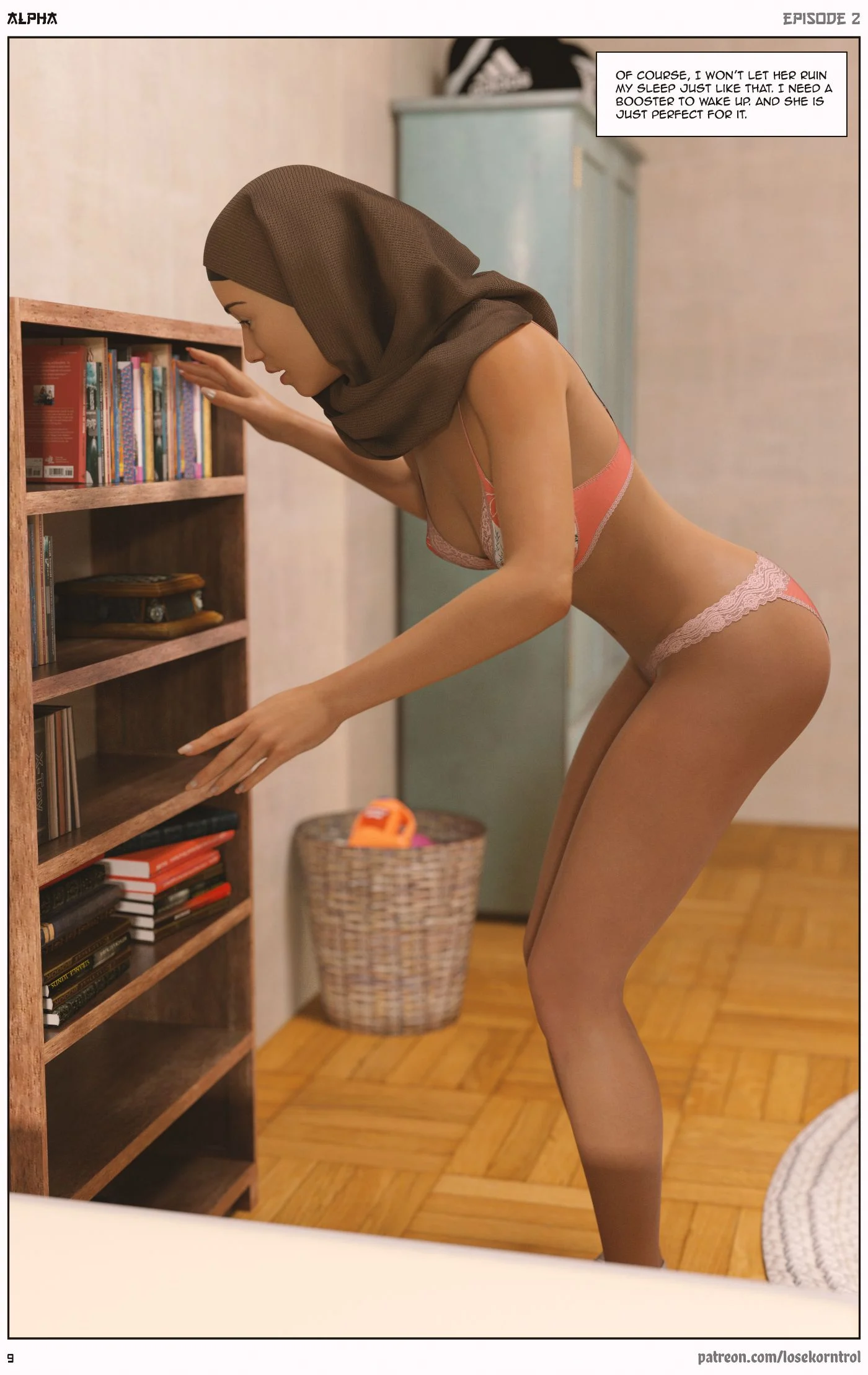 Alpha [LoseKorntrol , Hijab 3DX] - Chapter 2 — Page 10