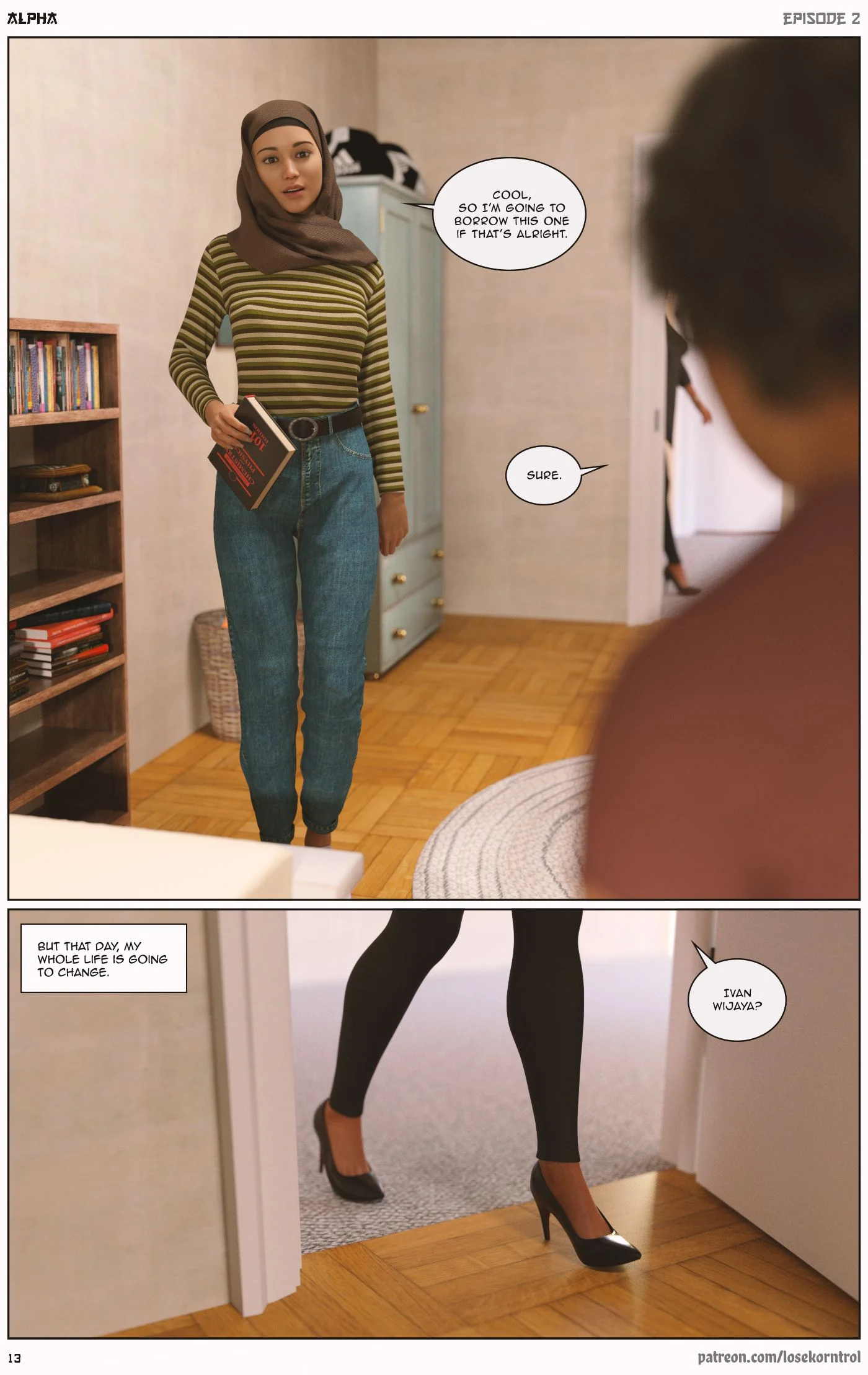 Alpha [LoseKorntrol , Hijab 3DX] - Chapter 2 — Page 14