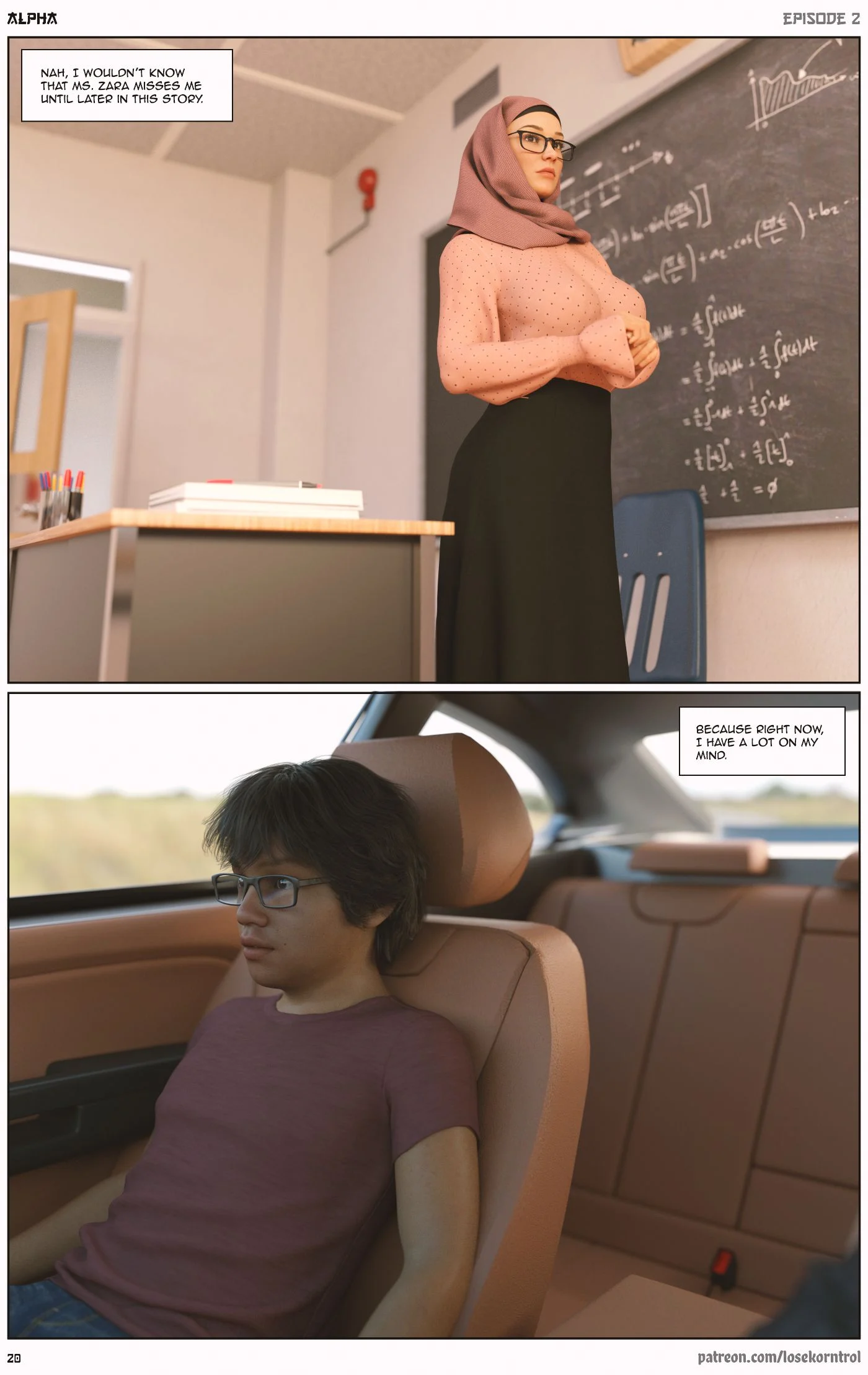 Alpha [LoseKorntrol , Hijab 3DX] - Chapter 2 — Page 21