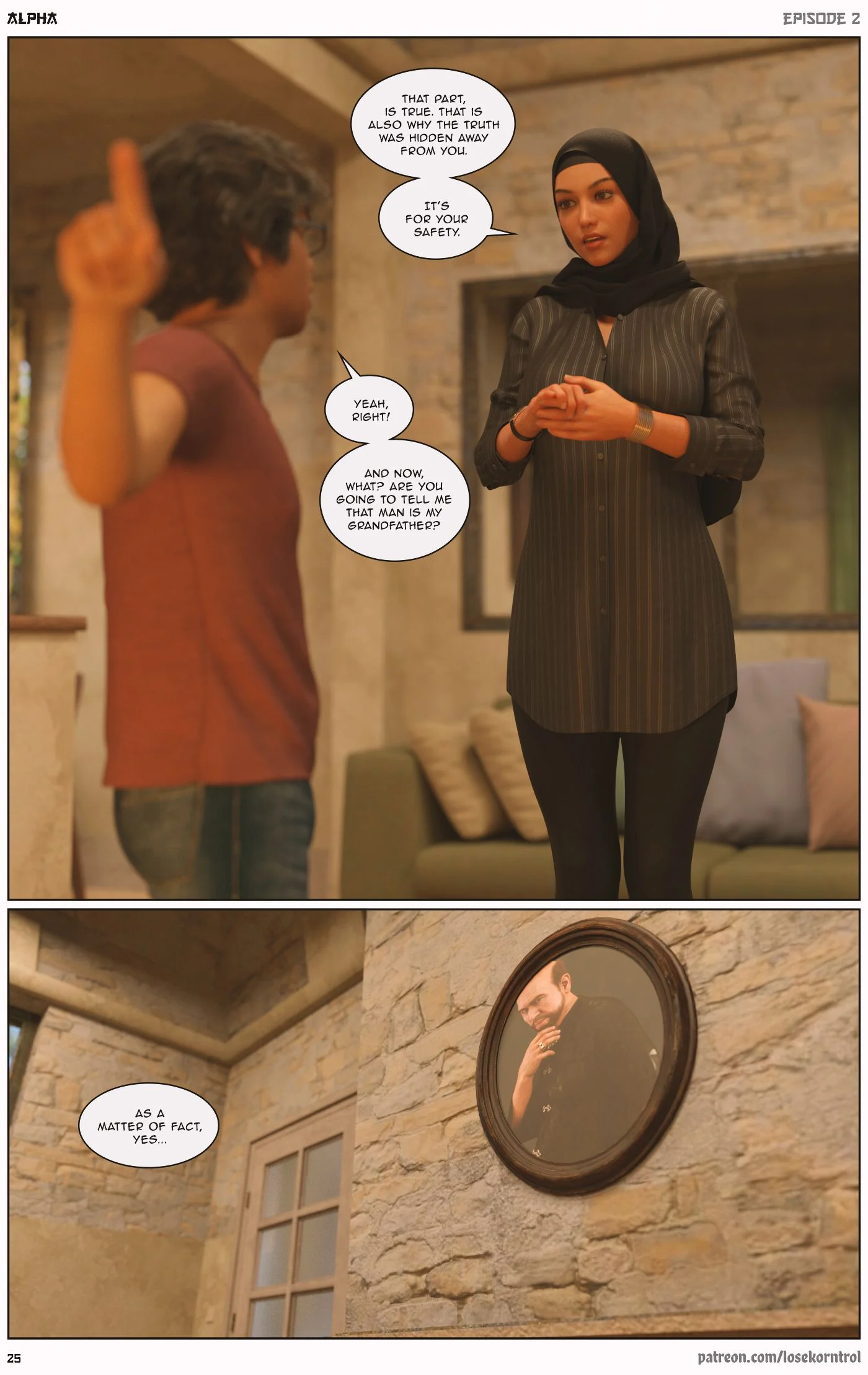 Alpha [LoseKorntrol , Hijab 3DX] - Chapter 2 — Page 26