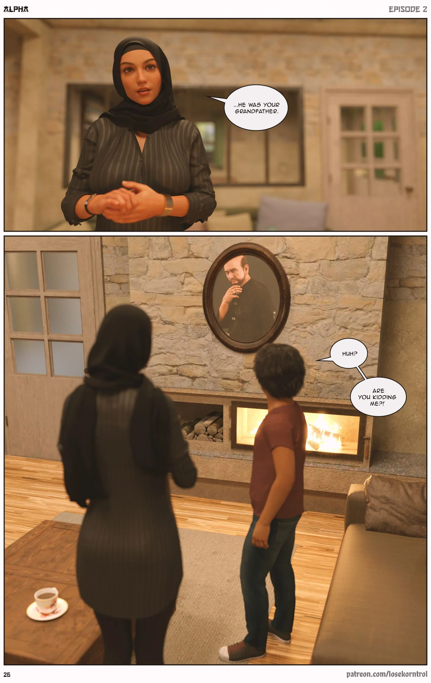 Alpha [LoseKorntrol , Hijab 3DX] - Chapter 2 — Page 27