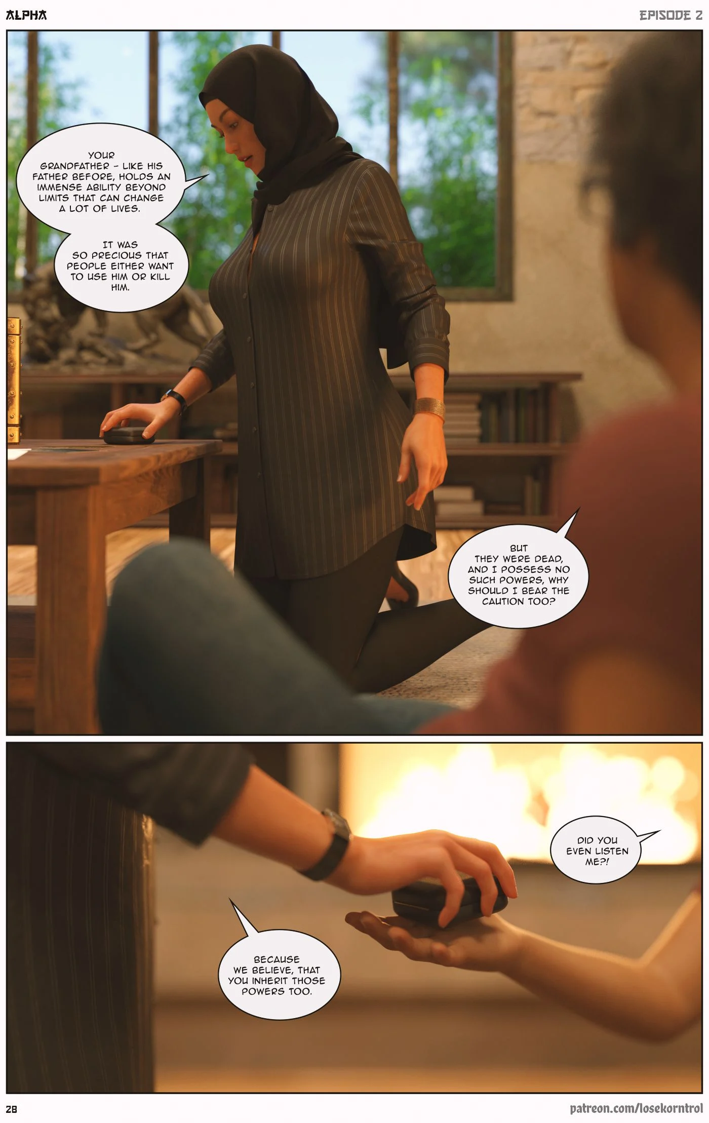 Alpha [LoseKorntrol , Hijab 3DX] - Chapter 2 — Page 29