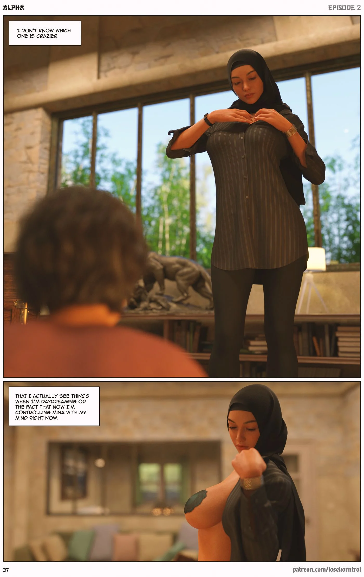 Alpha [LoseKorntrol , Hijab 3DX] - Chapter 2 — Page 38