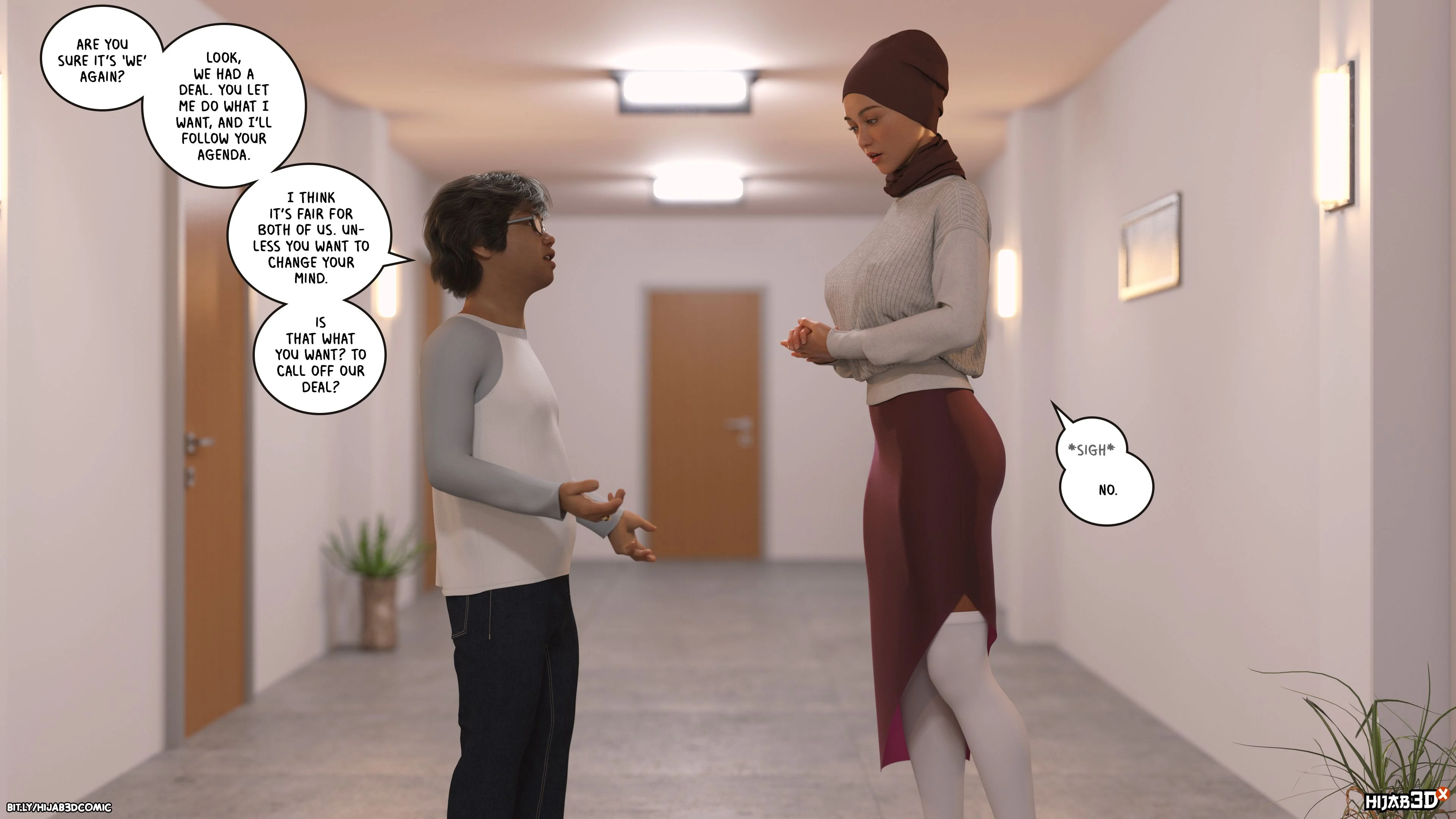 Alpha [LoseKorntrol , Hijab 3DX] - Chapter 5 — Page 55