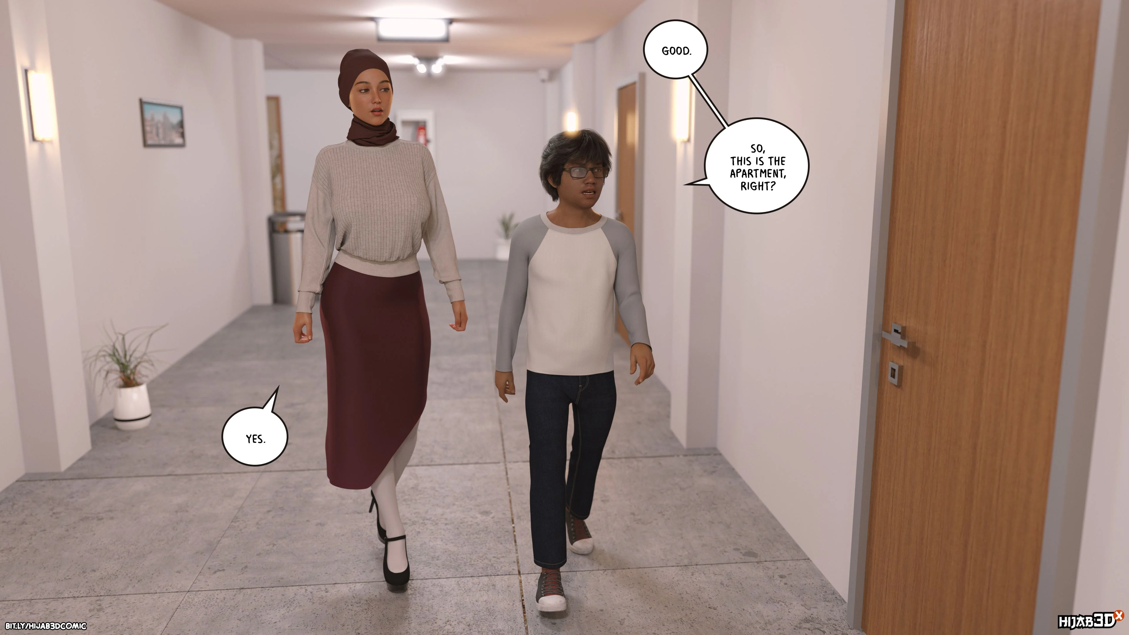 Alpha [LoseKorntrol , Hijab 3DX] - Chapter 5 — Page 56