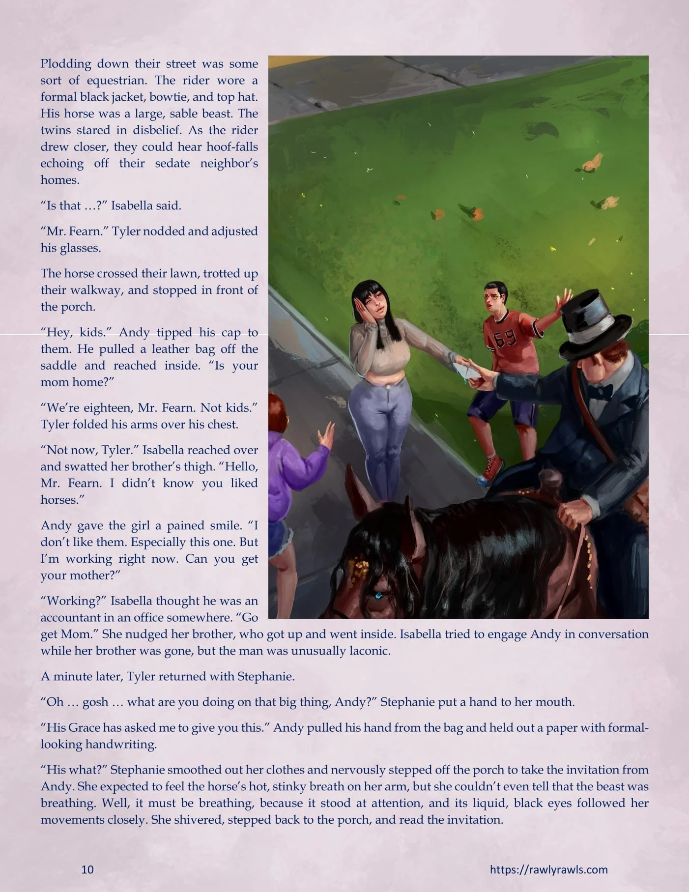 Nosferatu Next Door [MrPengui , RawlyRawls] - Chapter 5 — Page 10