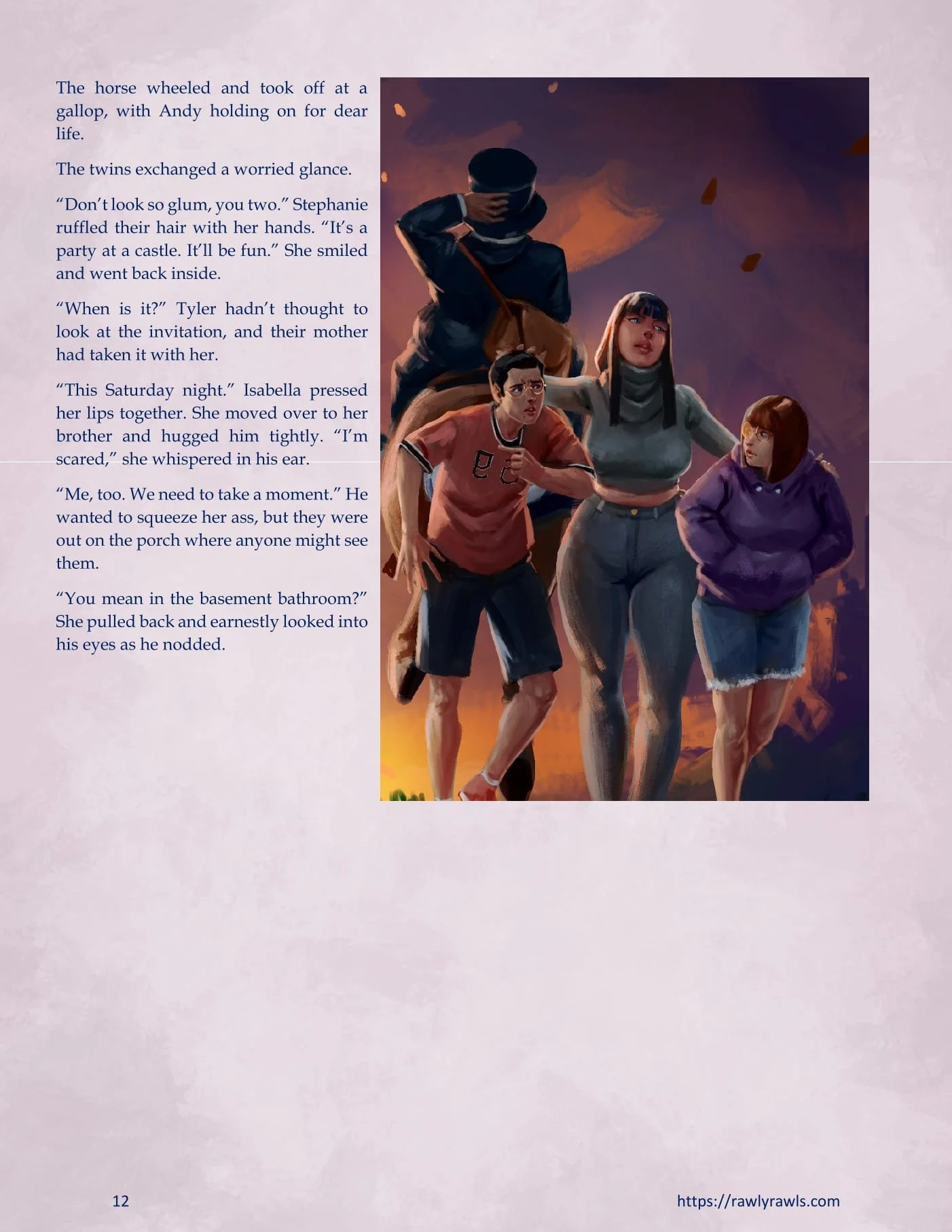 Nosferatu Next Door [MrPengui , RawlyRawls] - Chapter 5 — Page 12