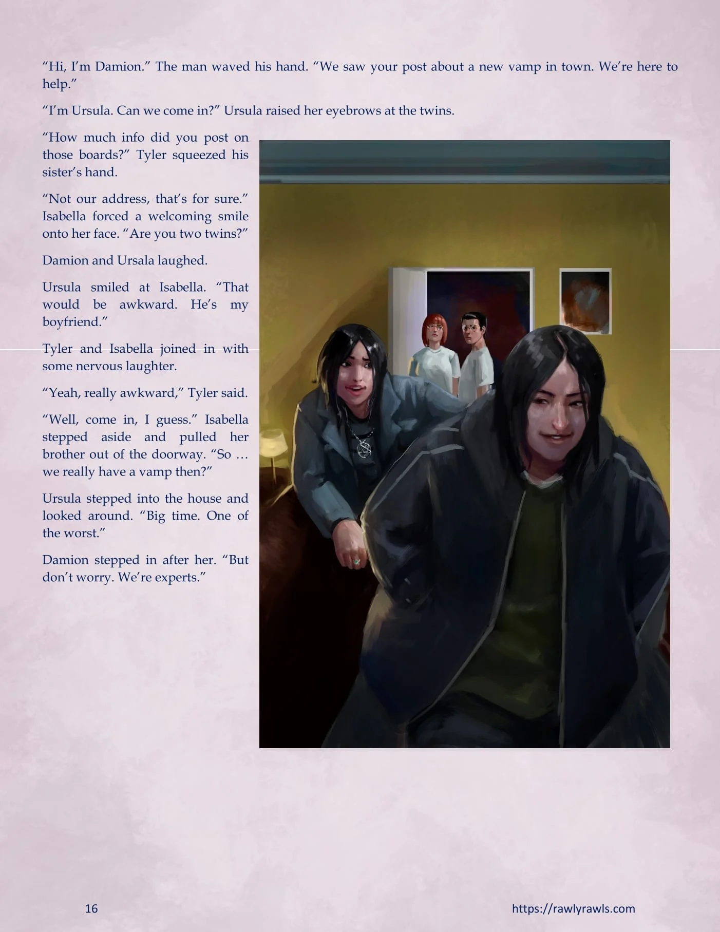 Nosferatu Next Door [MrPengui , RawlyRawls] - Chapter 5 — Page 16