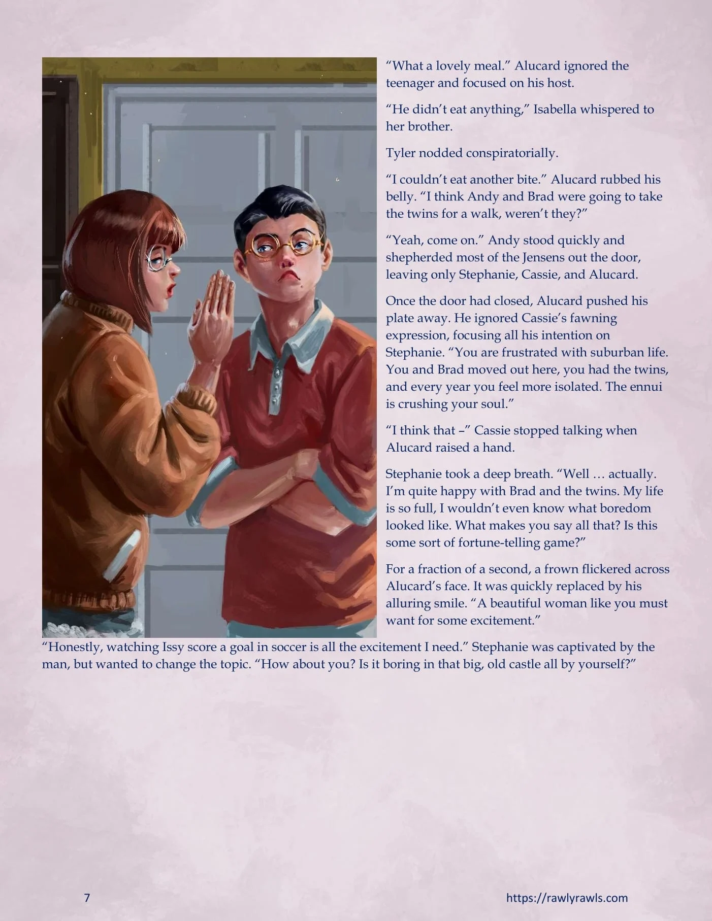 Nosferatu Next Door [MrPengui , RawlyRawls] - Chapter 2 — Page 7