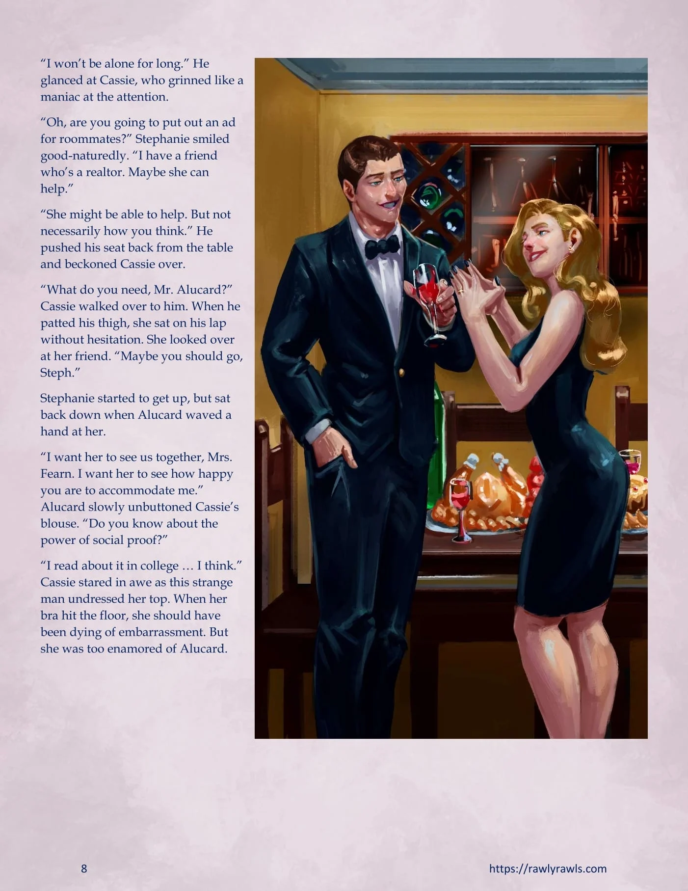 Nosferatu Next Door [MrPengui , RawlyRawls] - Chapter 2 — Page 8