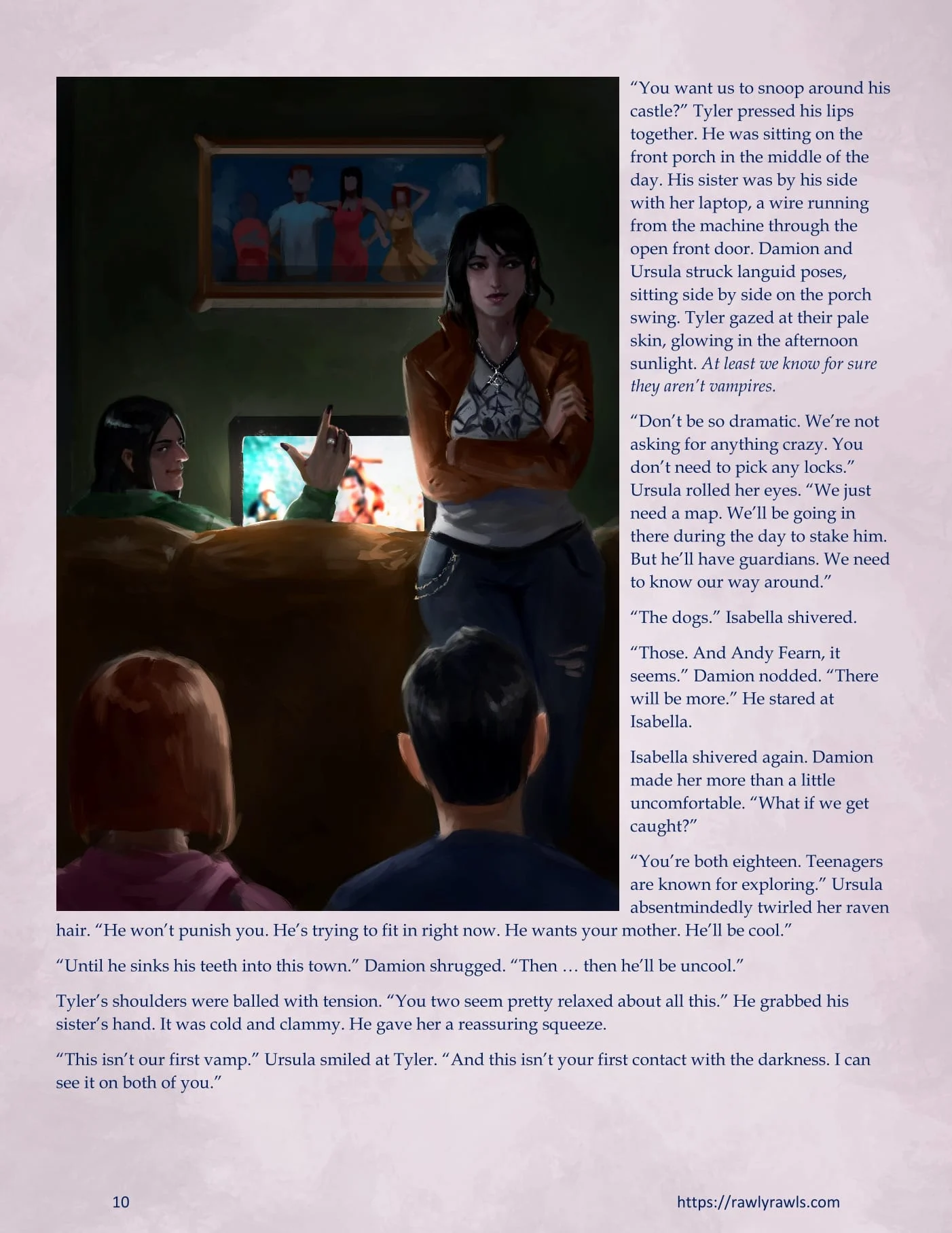 Nosferatu Next Door [MrPengui , RawlyRawls] - Chapter 6 — Page 10