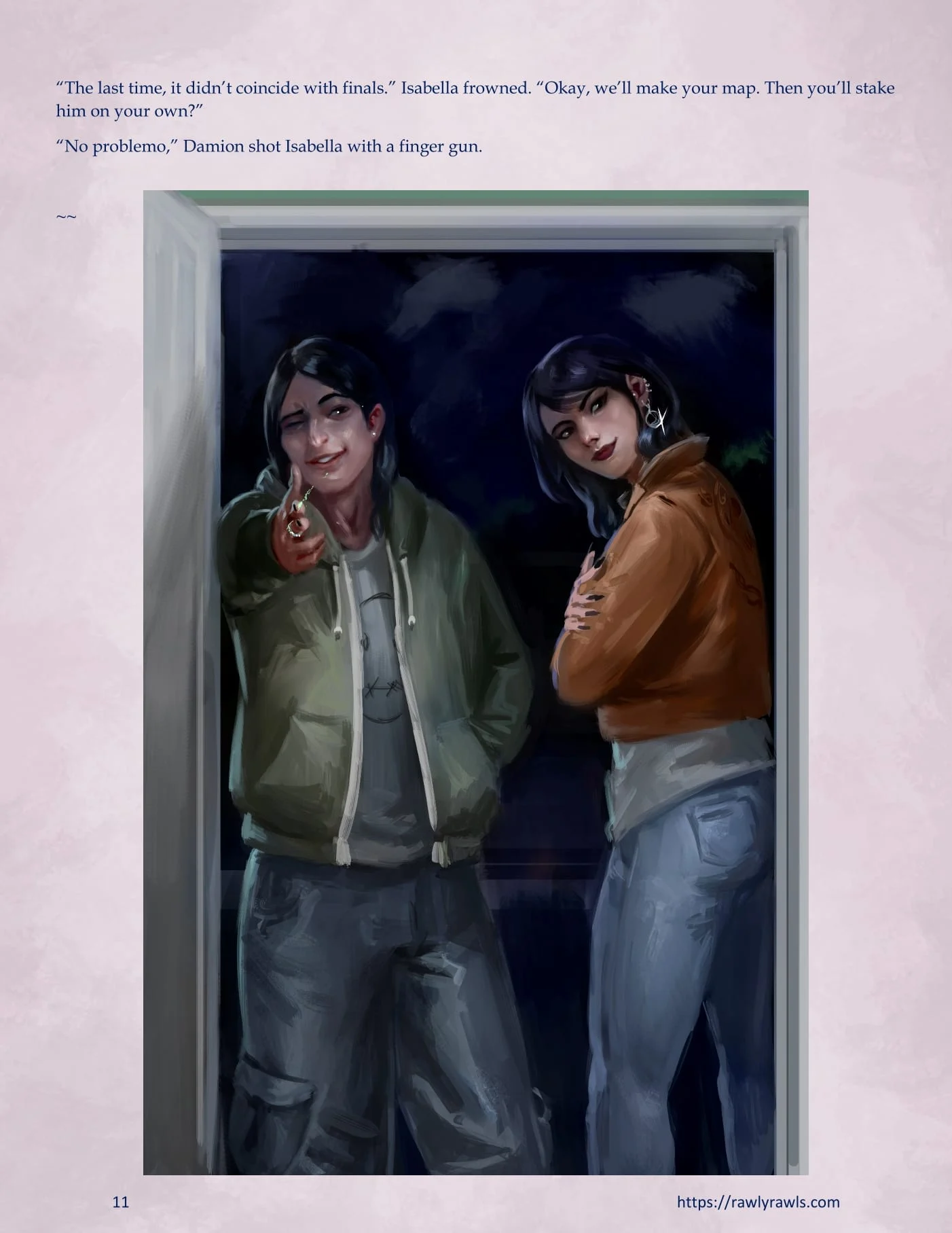 Nosferatu Next Door [MrPengui , RawlyRawls] - Chapter 6 — Page 11