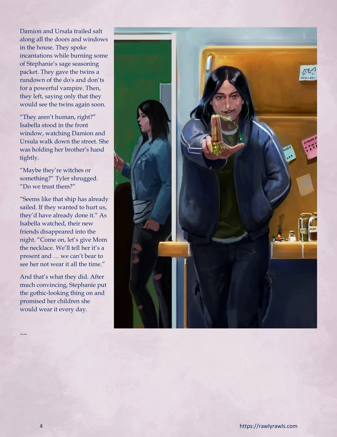 Nosferatu Next Door [MrPengui , RawlyRawls] - Chapter 6 — Page 4