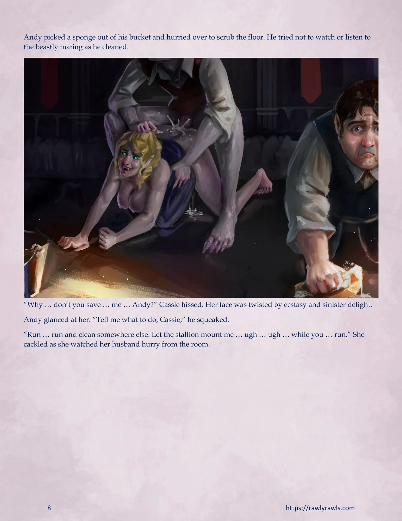 Nosferatu Next Door [MrPengui , RawlyRawls] - Chapter 6 — Page 8