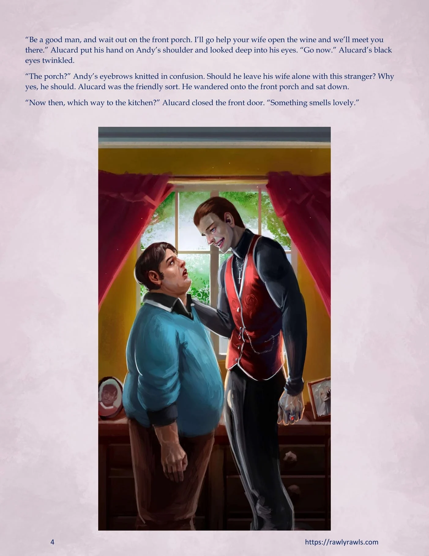 Nosferatu Next Door [MrPengui , RawlyRawls] - Chapter 1 — Page 4