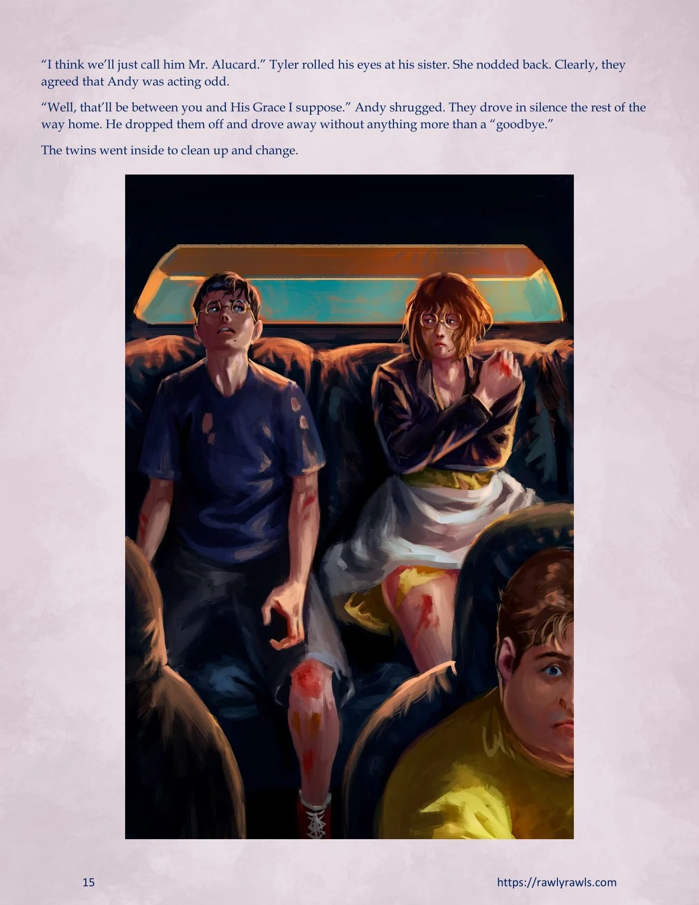 Nosferatu Next Door [MrPengui , RawlyRawls] - Chapter 3 — Page 15