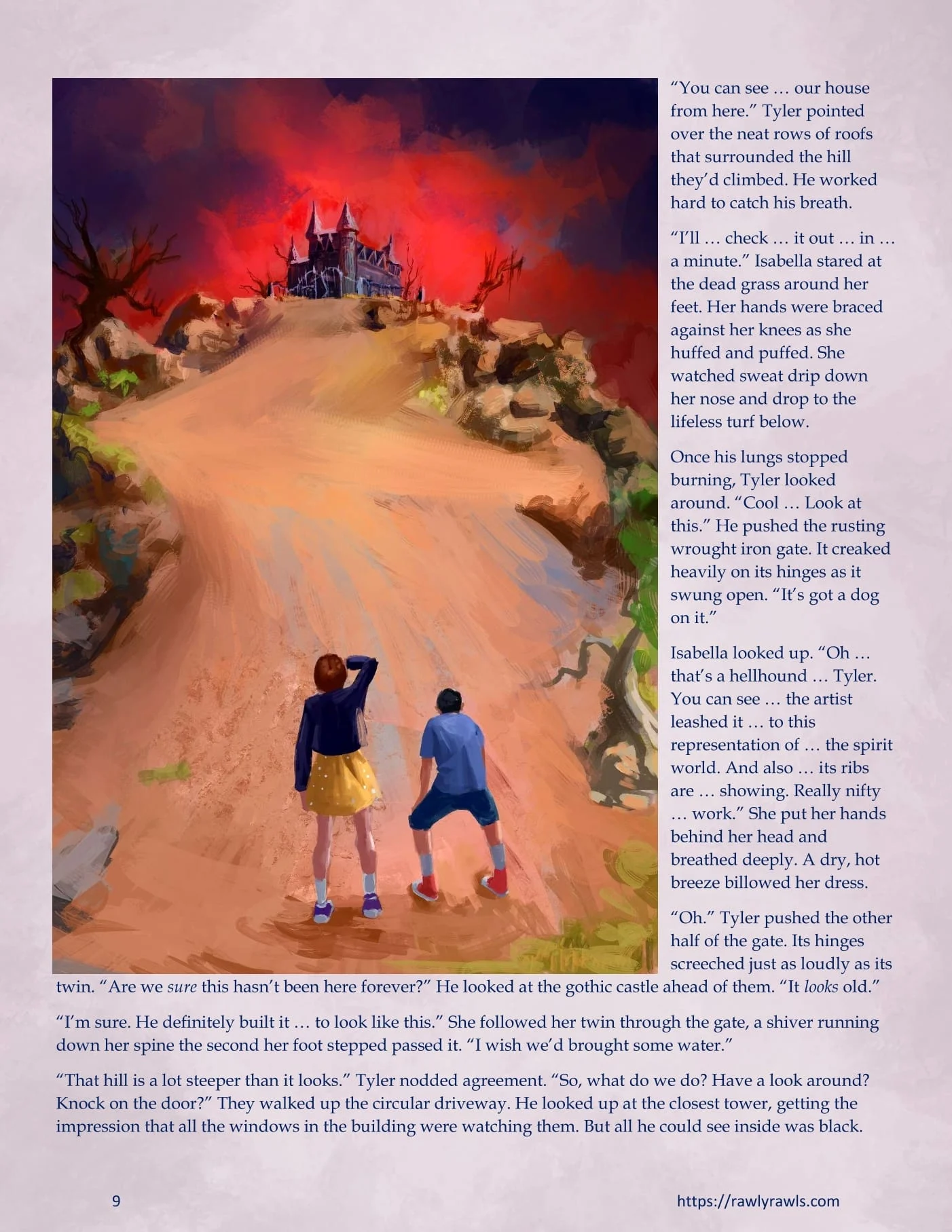 Nosferatu Next Door [MrPengui , RawlyRawls] - Chapter 3 — Page 9