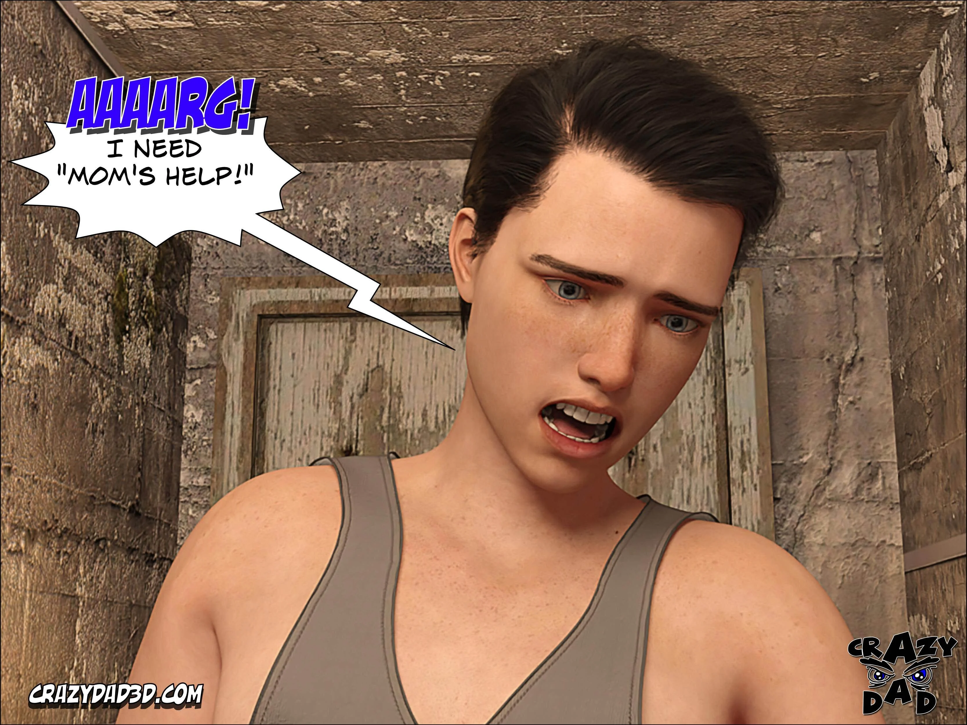 Mom’s Help [CrazyDad3D] - Chapter 38.2 — Page 4