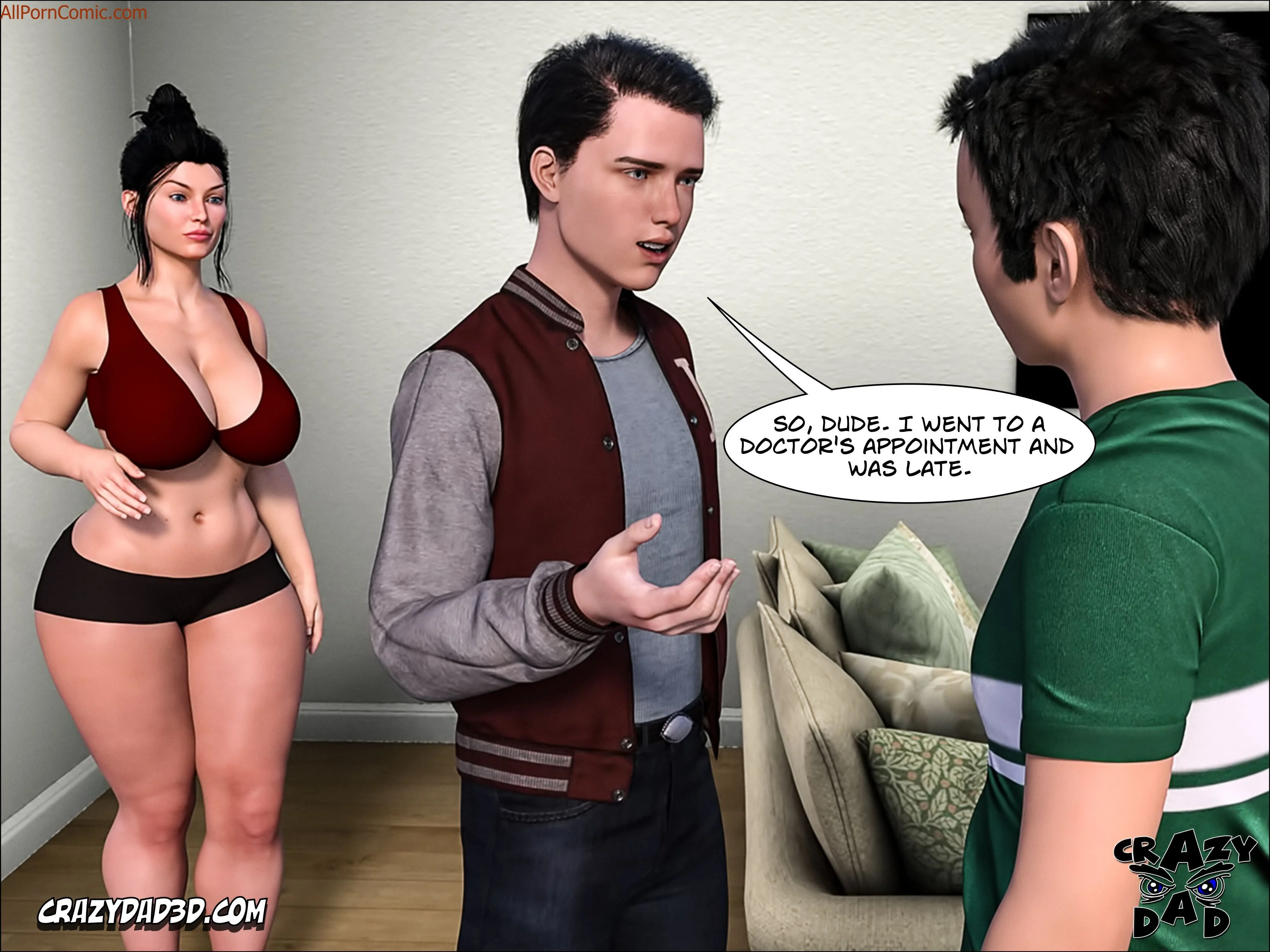 Mom’s Help [CrazyDad3D] - Chapter 12 — Page 10