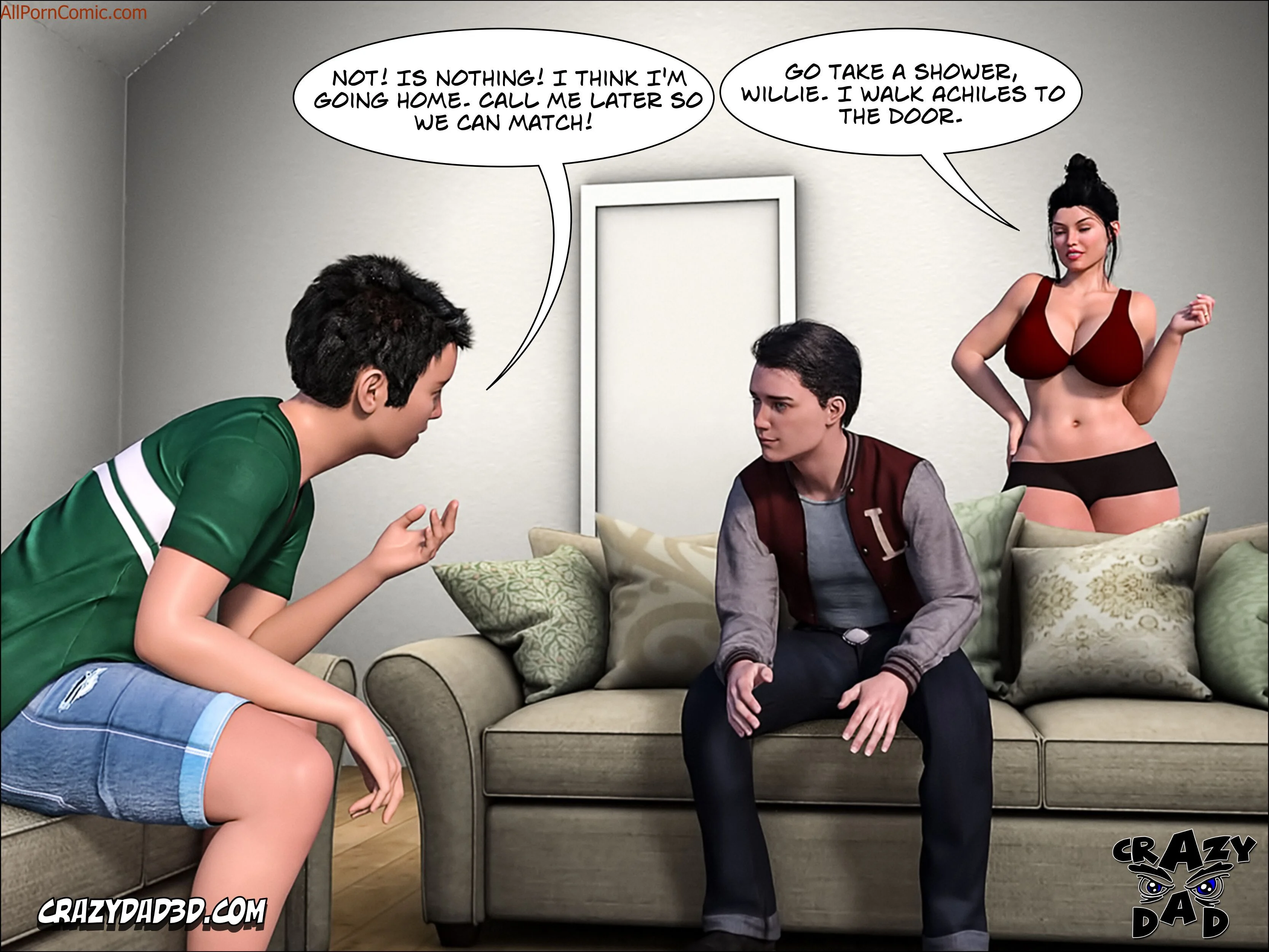 Mom’s Help [CrazyDad3D] - Chapter 12 — Page 17