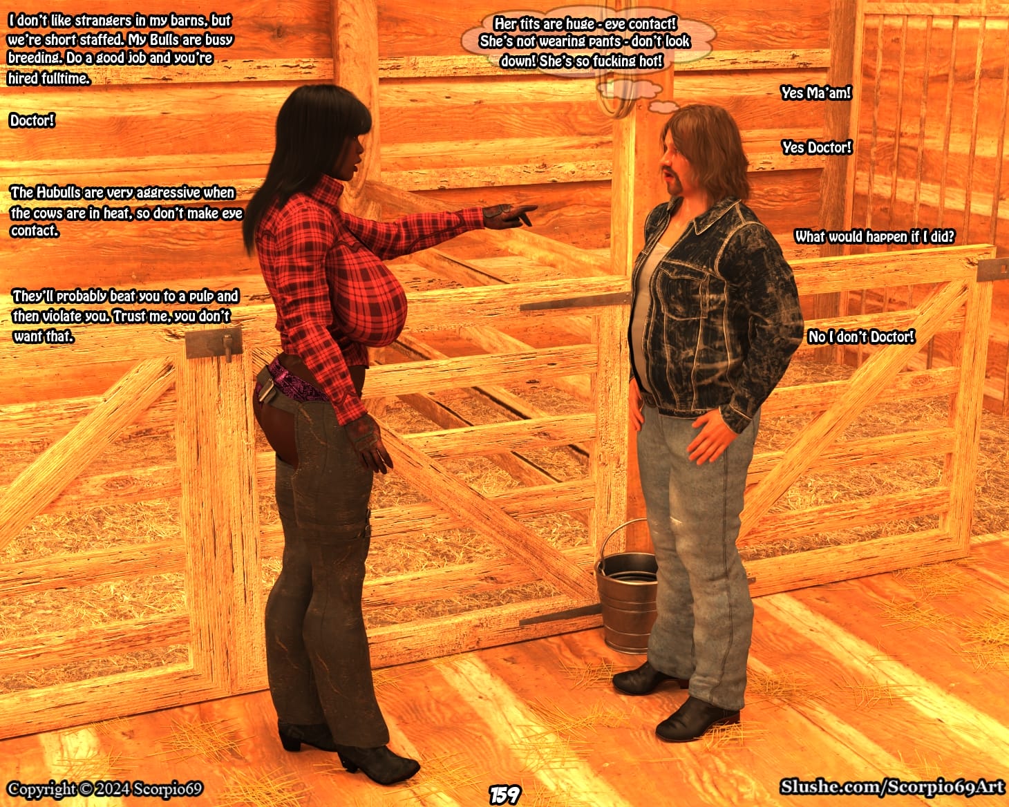 Hucow Farms [Scorpio69] - Chapter 6.2 — Page 153