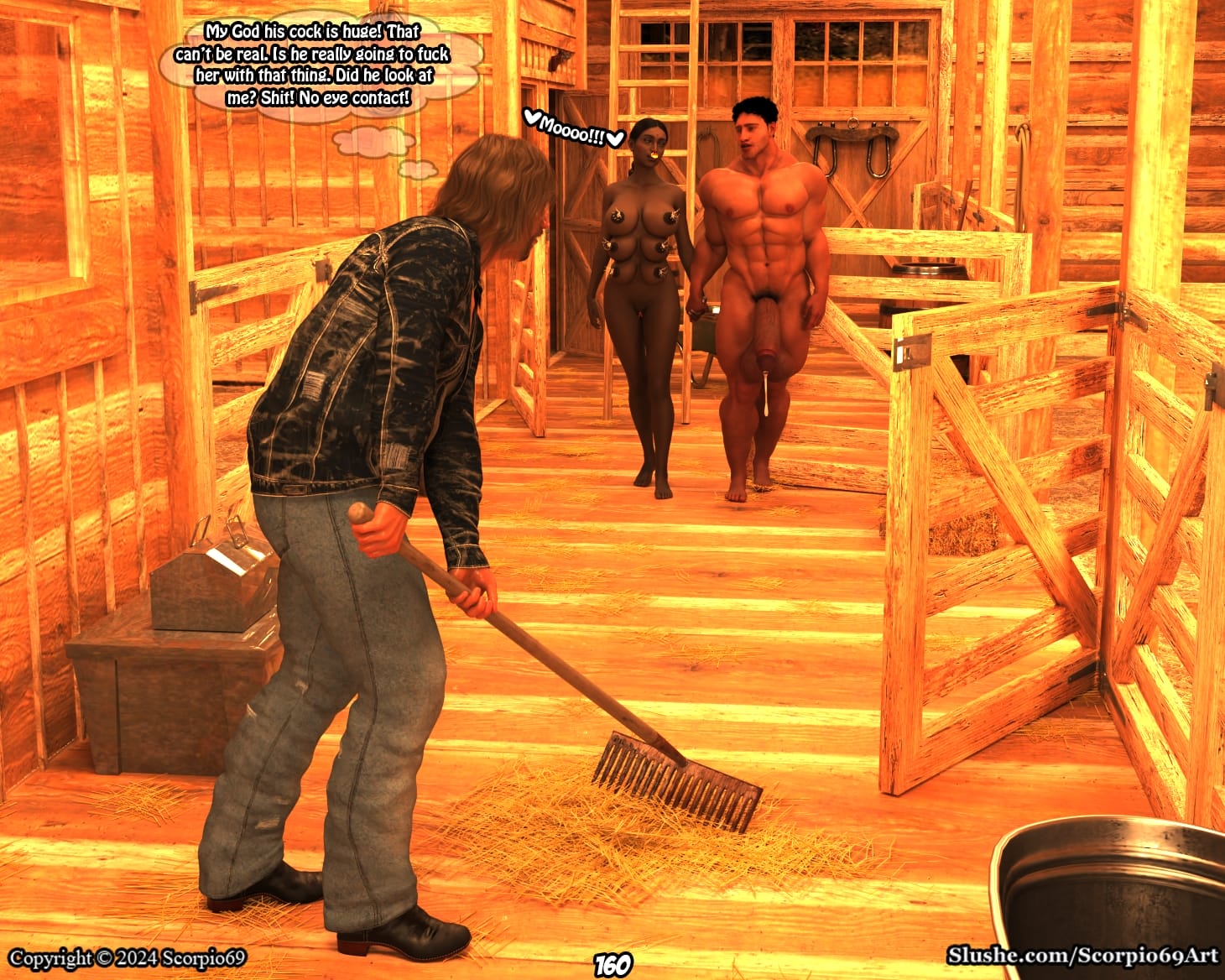 Hucow Farms [Scorpio69] - Chapter 6.2 — Page 154