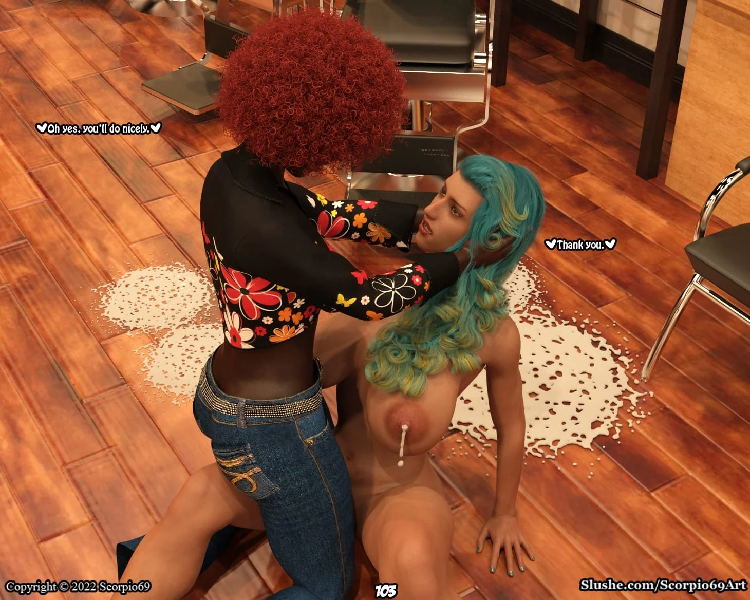 Hucow Farms [Scorpio69] - Chapter 7 — Page 104