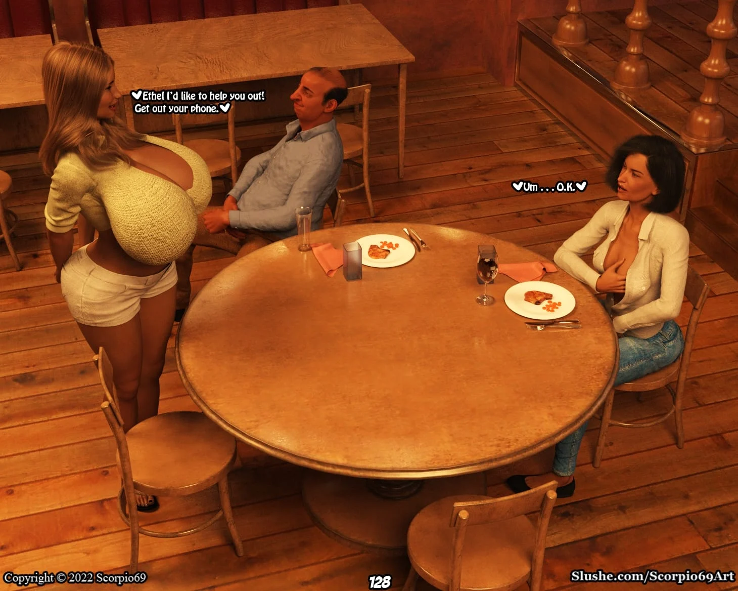 Hucow Farms [Scorpio69] - Chapter 7 — Page 129